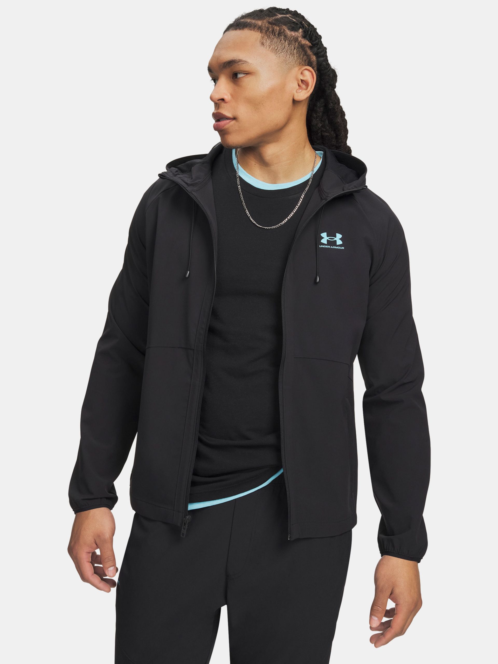 Pánska bunda Under Armour UA Vibe Woven Jacket - 001
