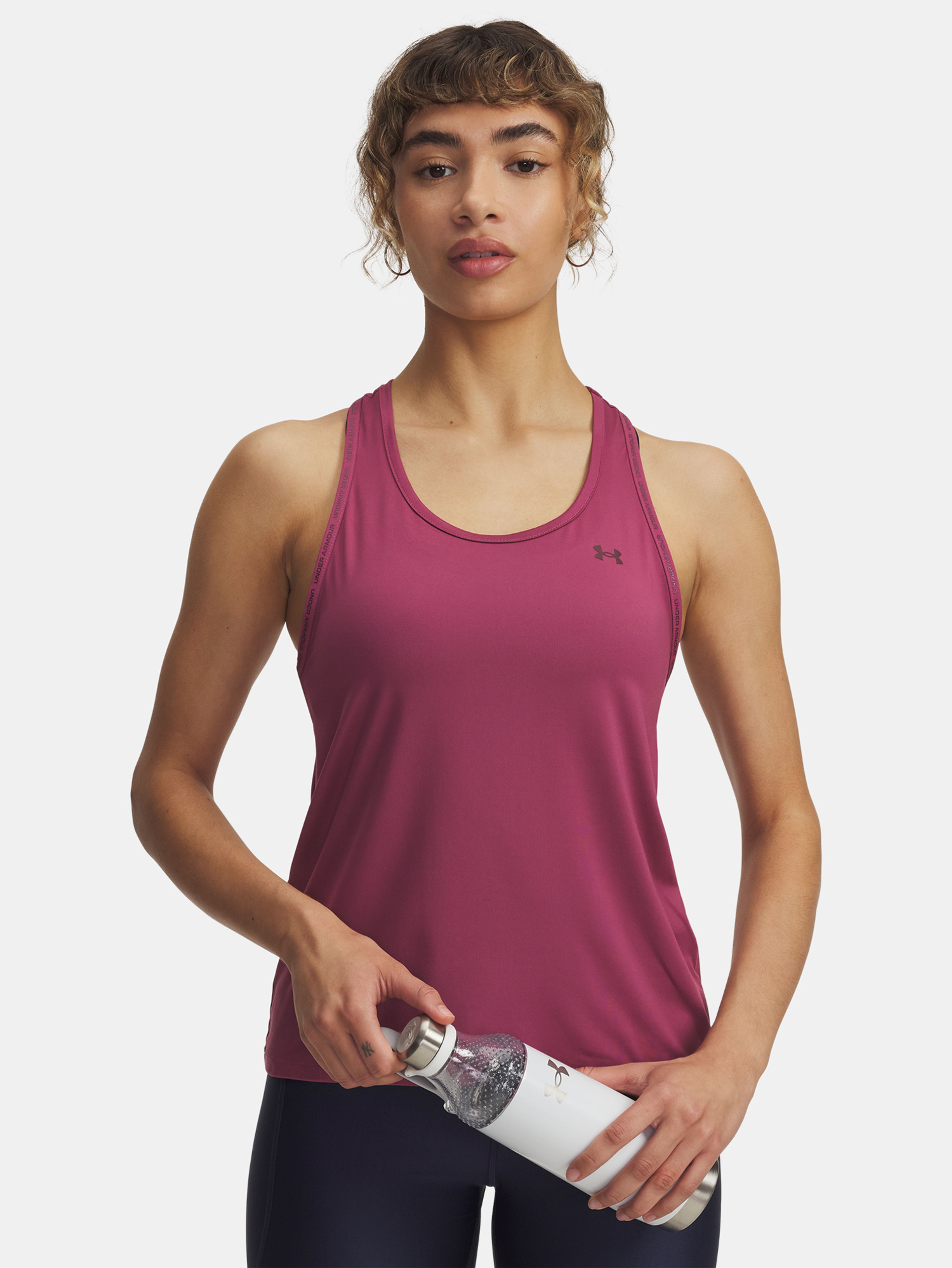 Dámske tielko Under Armour Tech Knockout Tank-RED