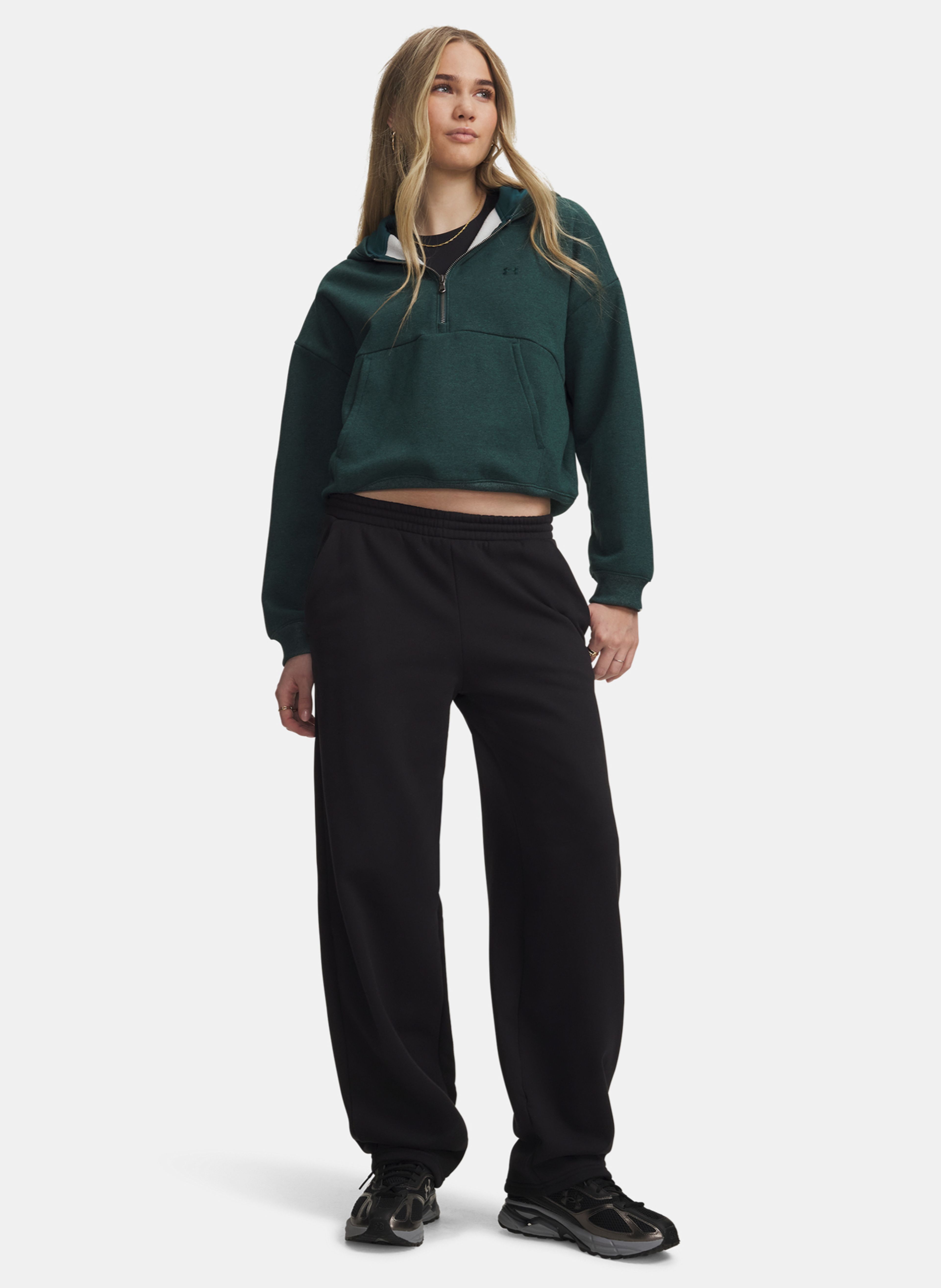 Sieviešu sporta bikses Under Armour UA Icon Fleece Barrel Pant - 003