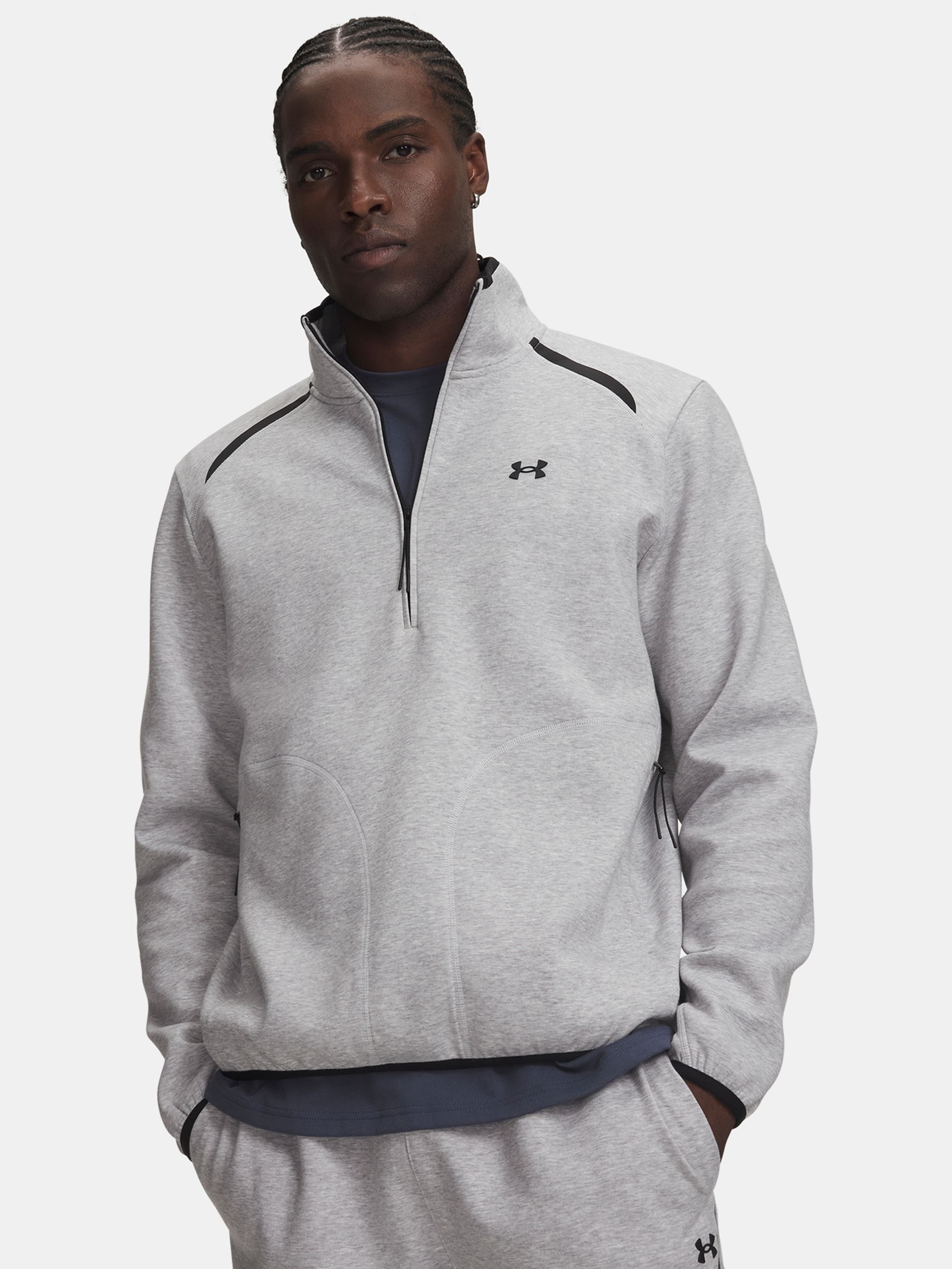 Meeste dressipluus Under Armour UA Unstoppable Flc 1/2 Zip - 001