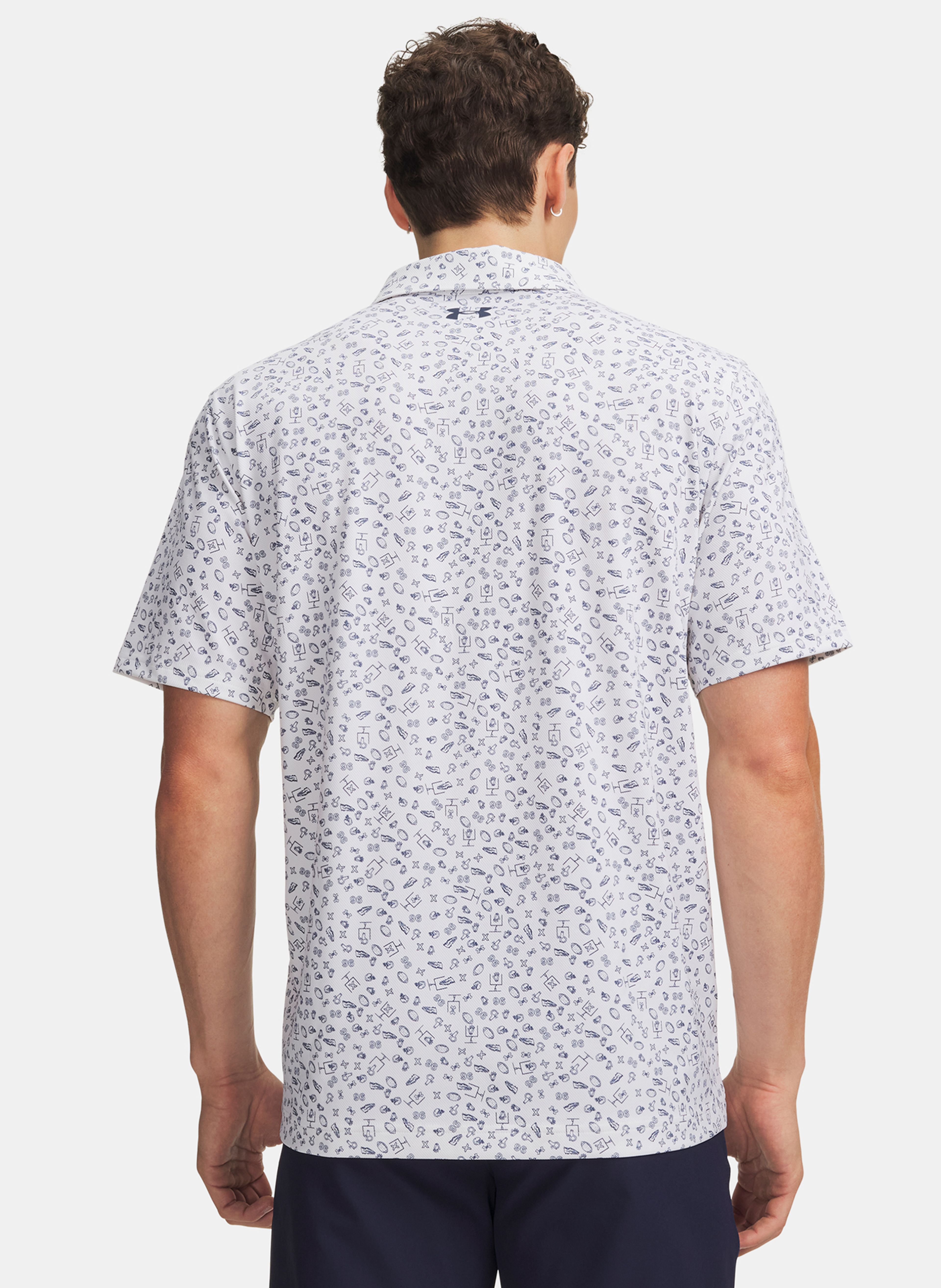 Meeste t-särk Under Armour UA Matchplay Printed Polo - 002