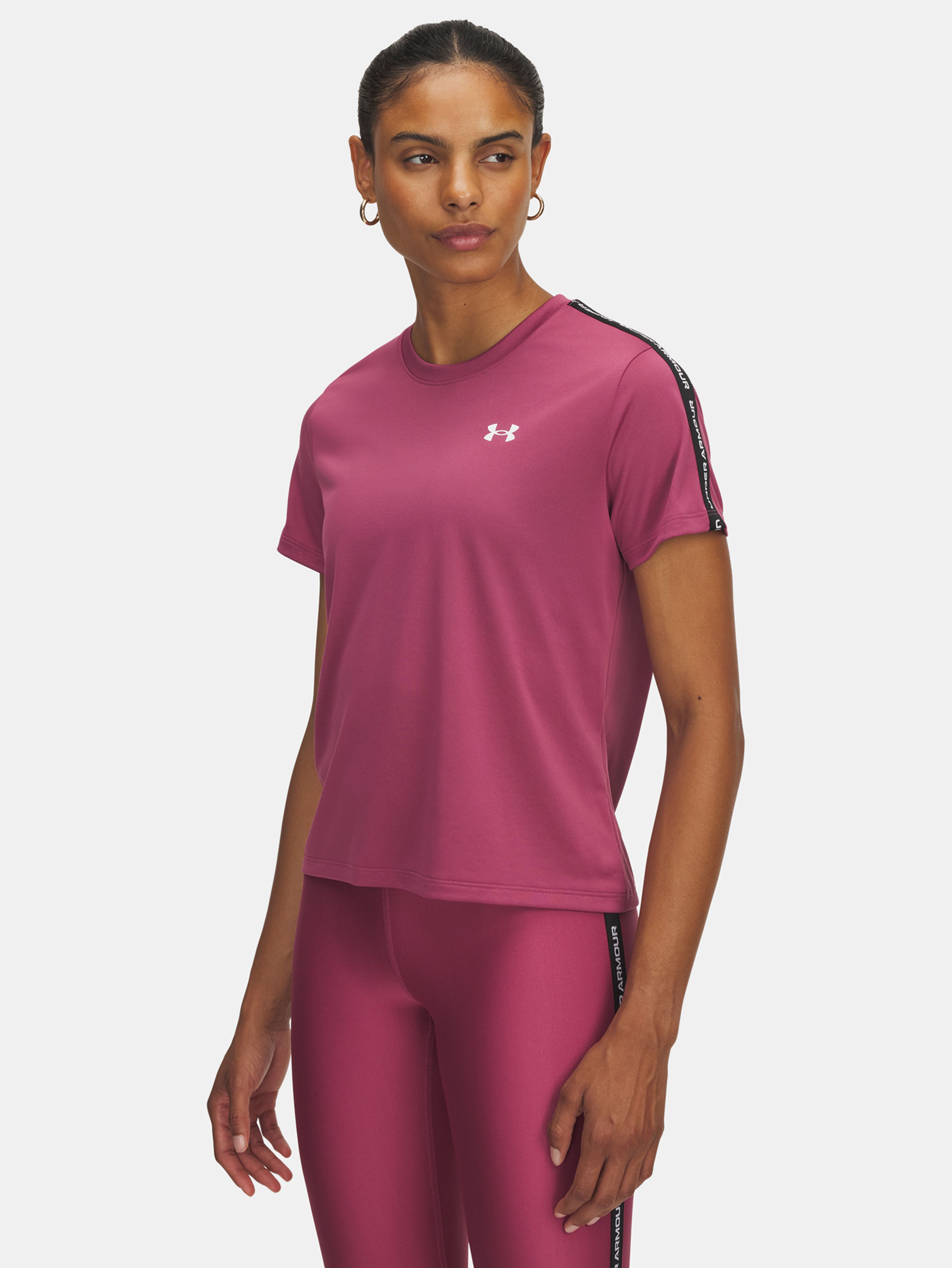 Ženska majica Under Armour UA Tech WM Tape SS-RED
