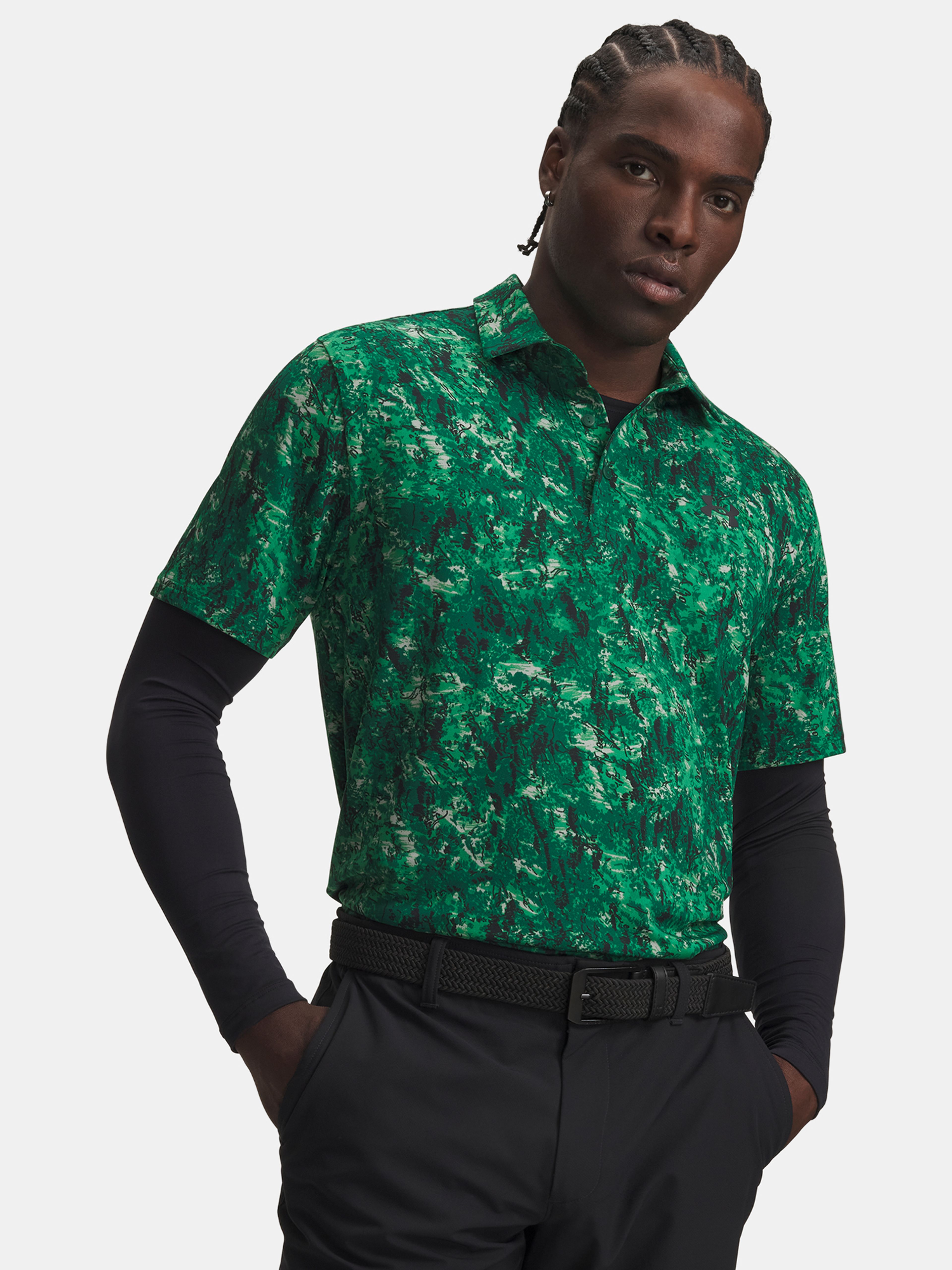 Vyriški marškinėliai Under Armour UA Playoff 3.0 Printed Polo - 001
