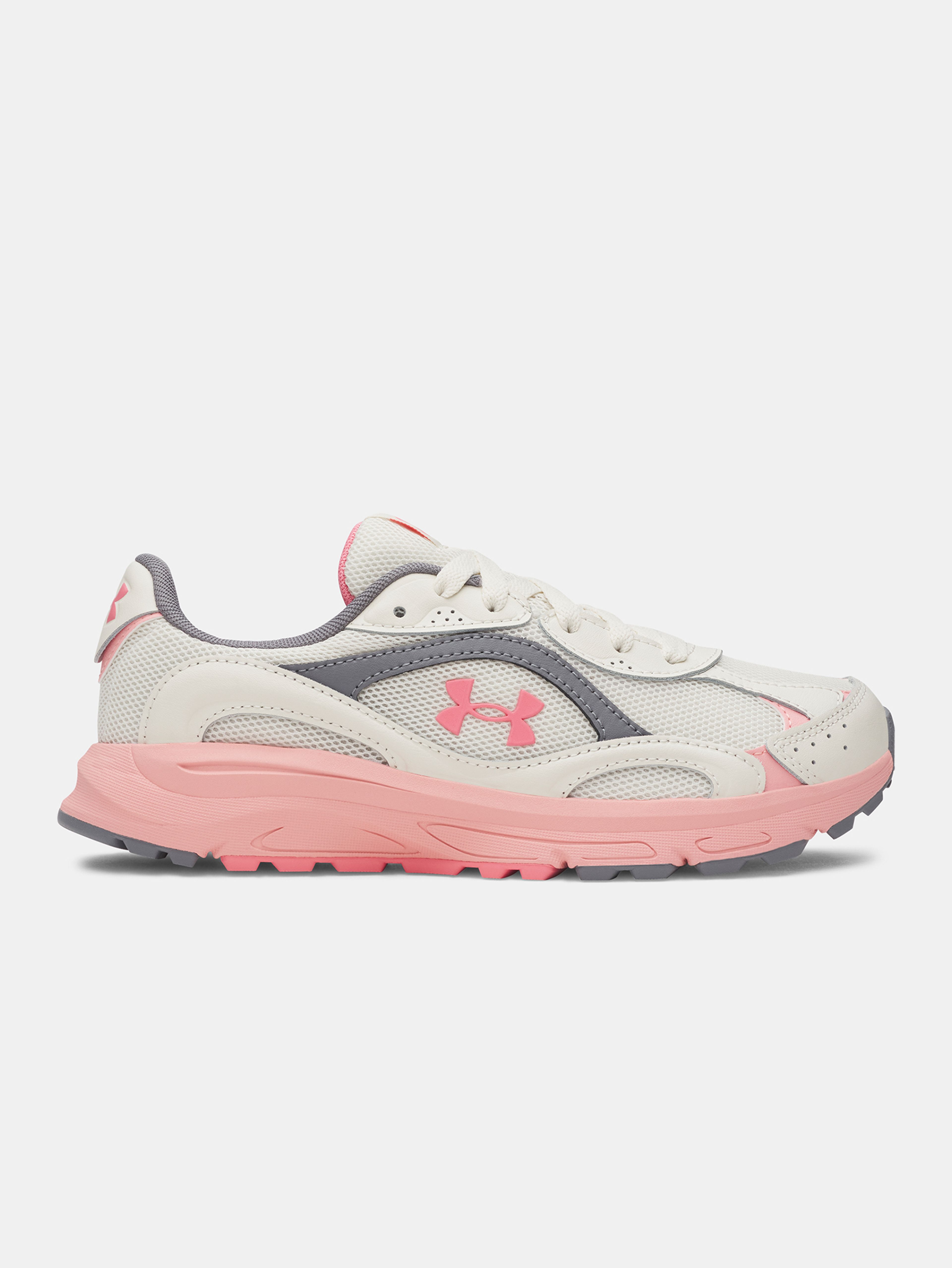 Unisexové boty Under Armour UA GS Tech Runner-BRN