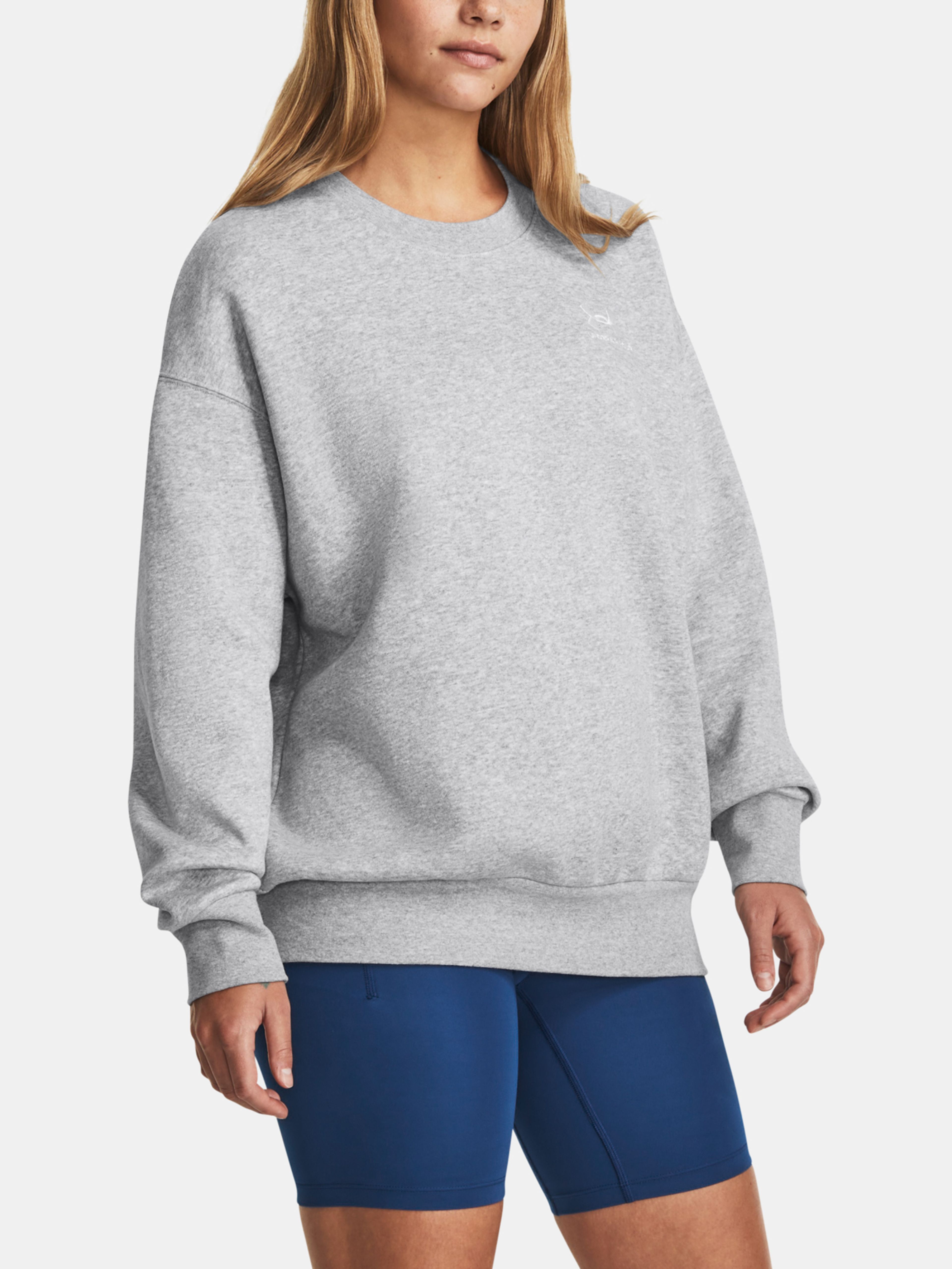 Női felső Under Armour Essential Flc OS Crew