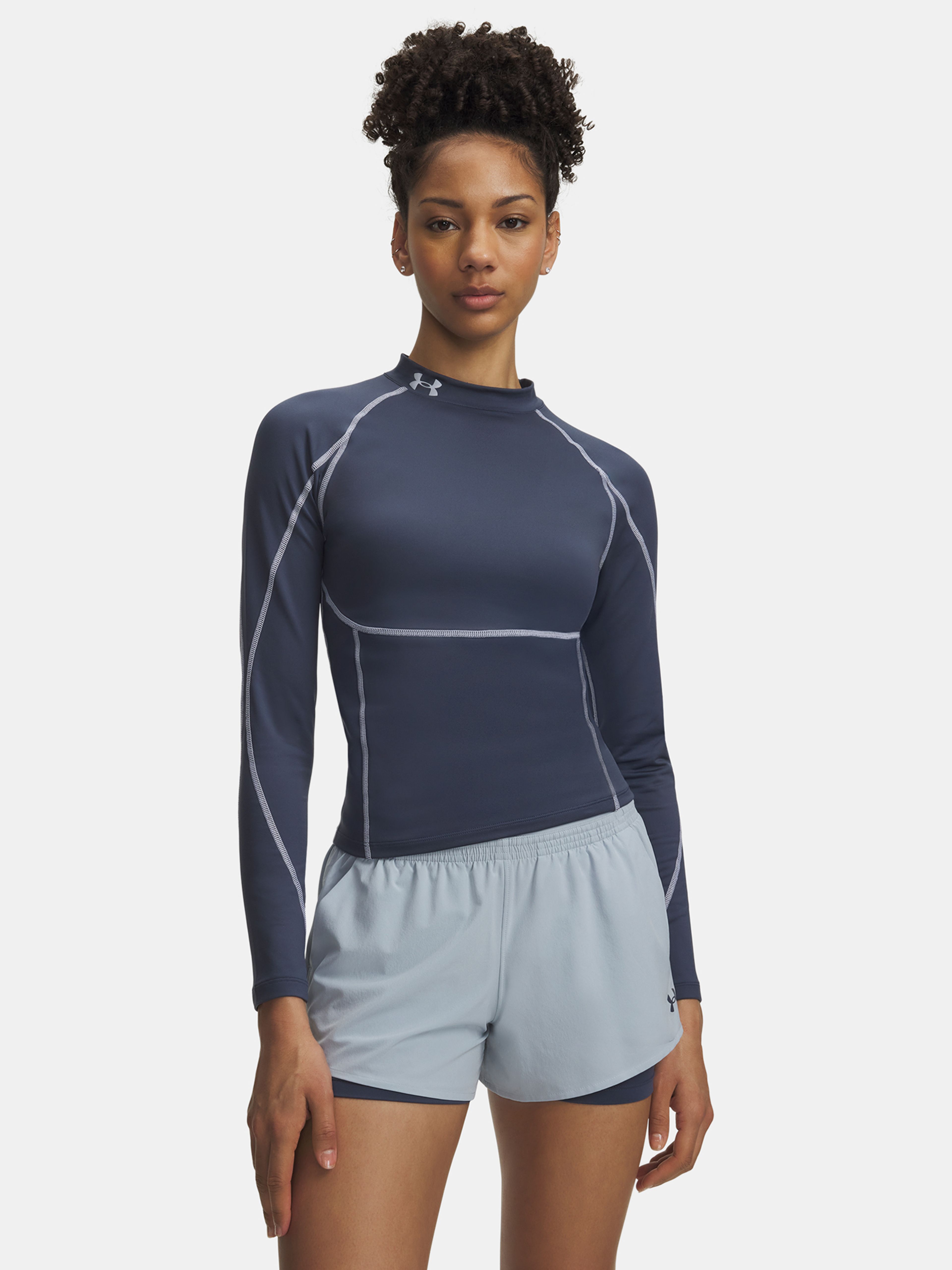 Sieviešu t-krekls Under Armour UA ColdGear Elite Mock - 001