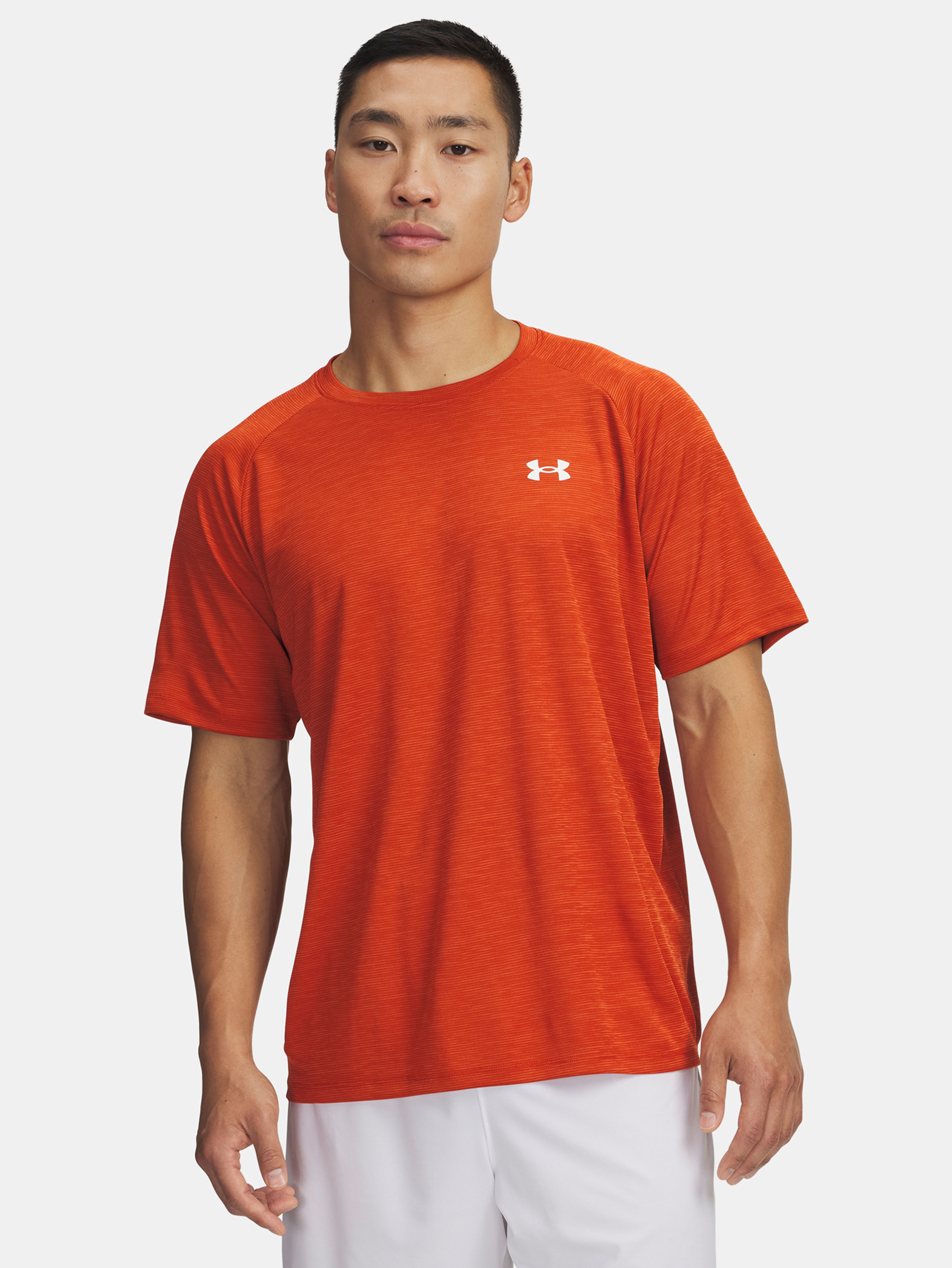 Férfi póló Under Armour UA Tech Textured SS-ORG