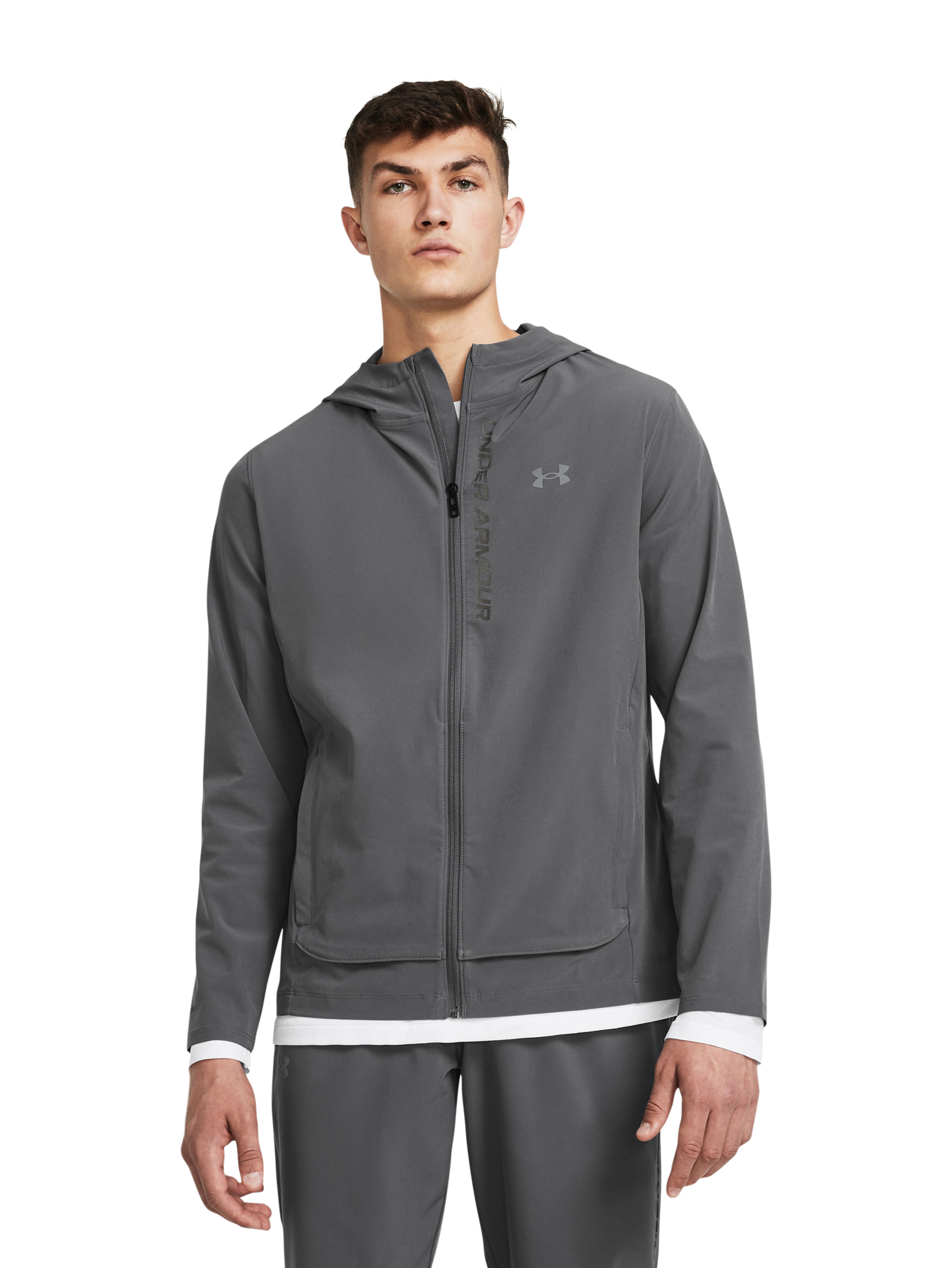 Vīriešu jaka Under Armour UA OUTRUN THE STORM JACKET-GRY