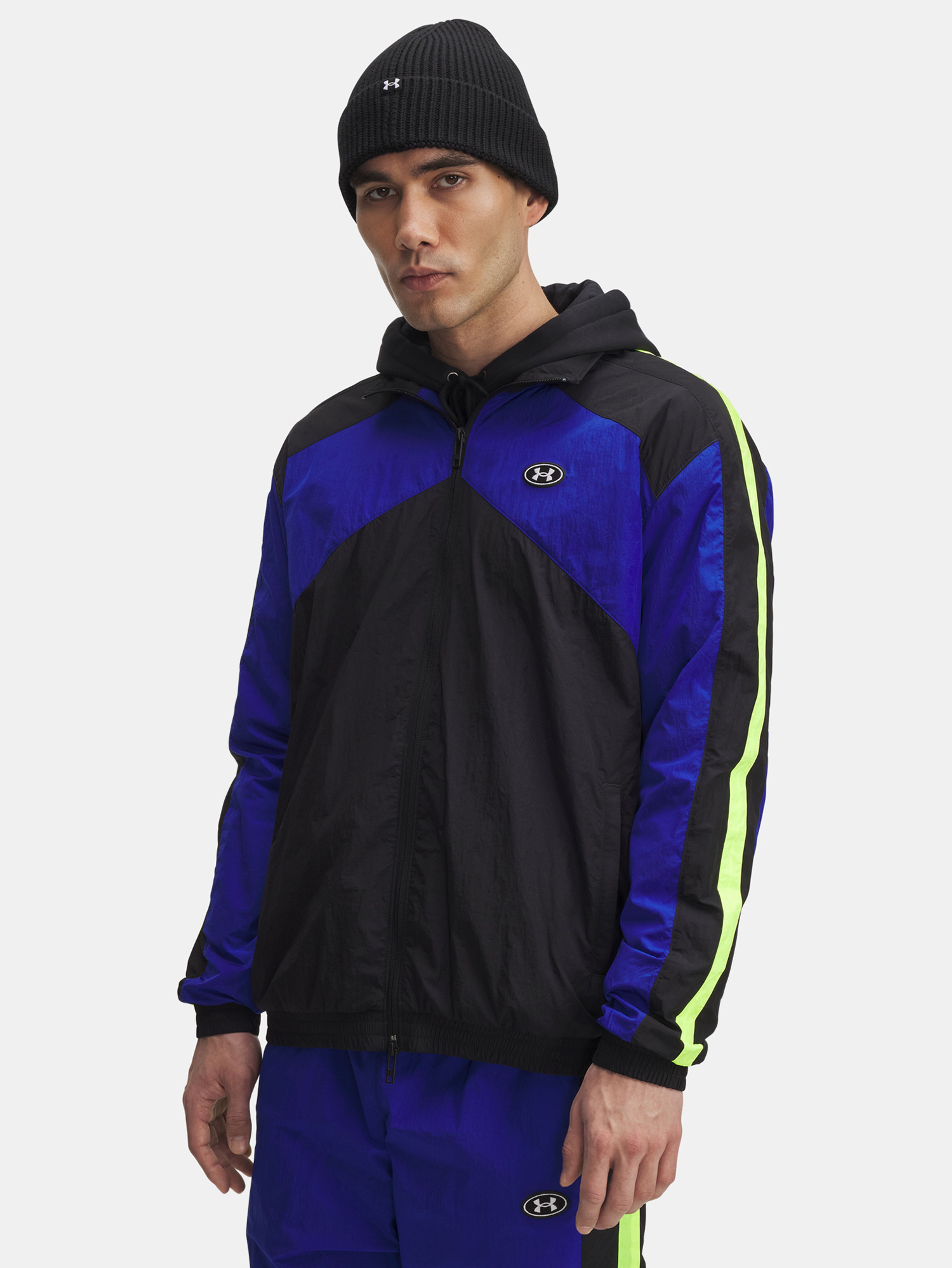 Vyriška striukė Under Armour UA Icon Wvn Track Jkt-BLK