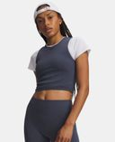 Dámské tílko Under Armour Seamless Cotton Hand Tank-Šedá - 004