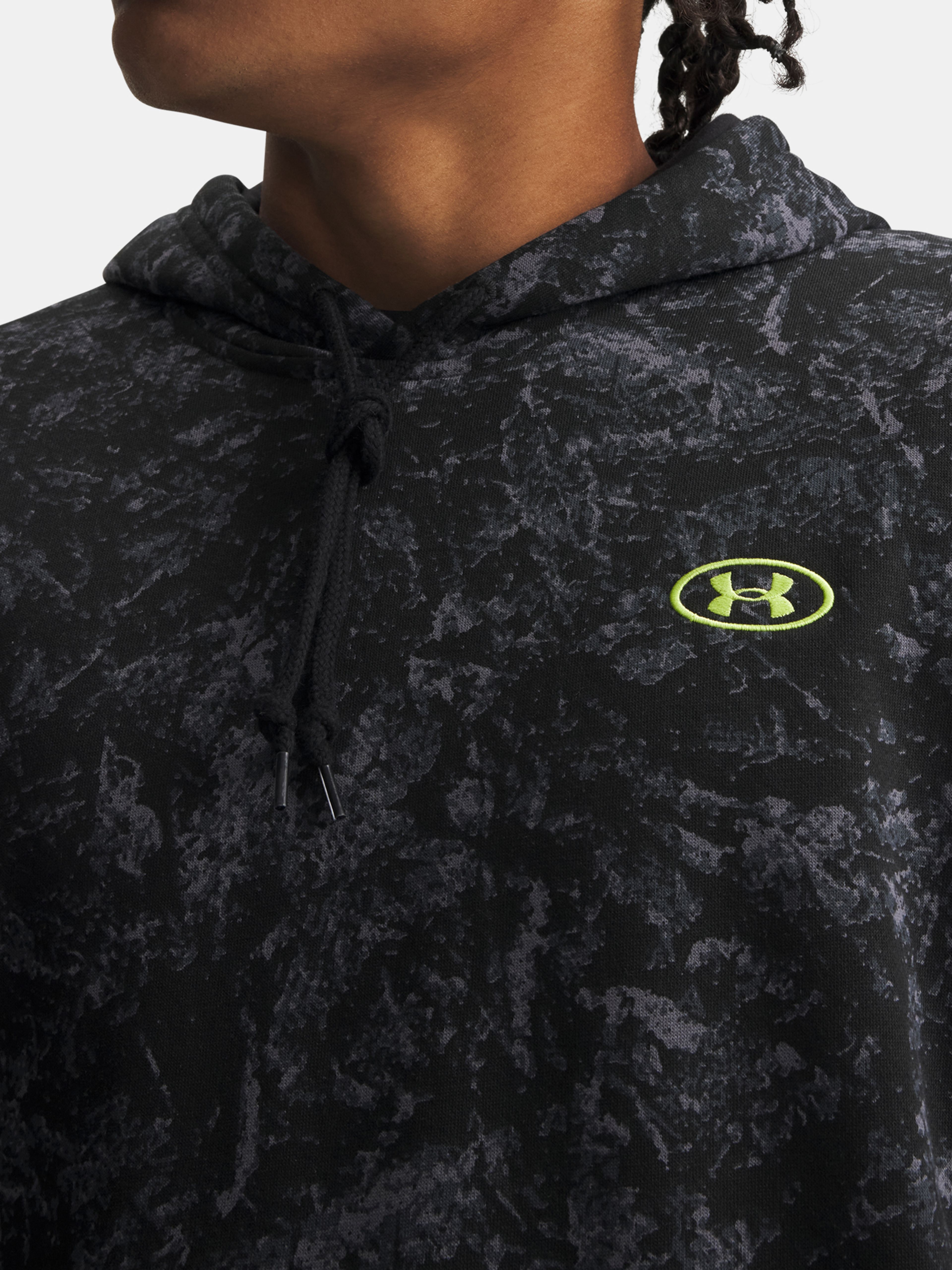 Férfi felső Under Armour UA Rival Flc Prtd Hoodie - 003