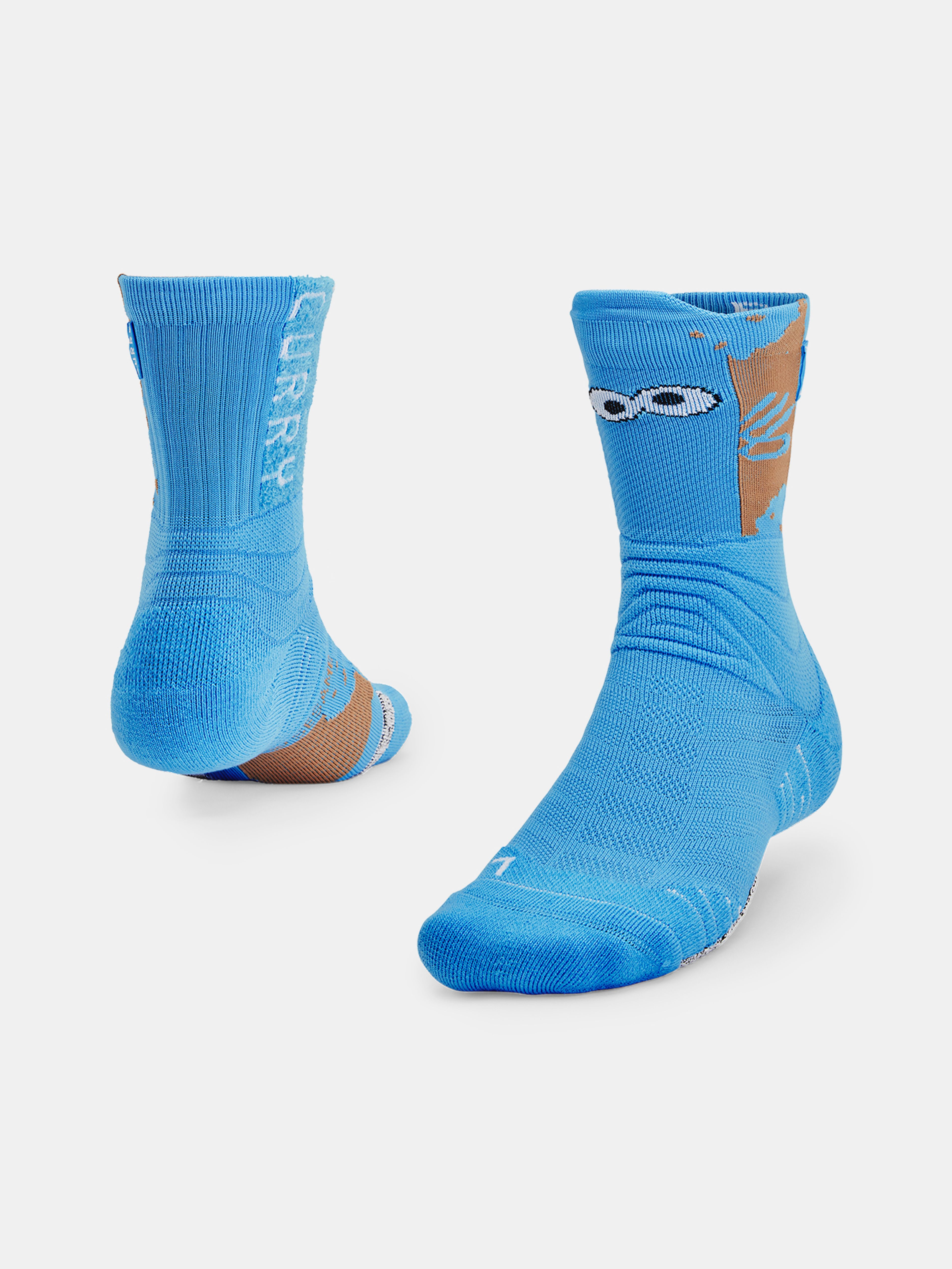 Unisexi sokid Under Armour Curry Playmaker Mid-Crew