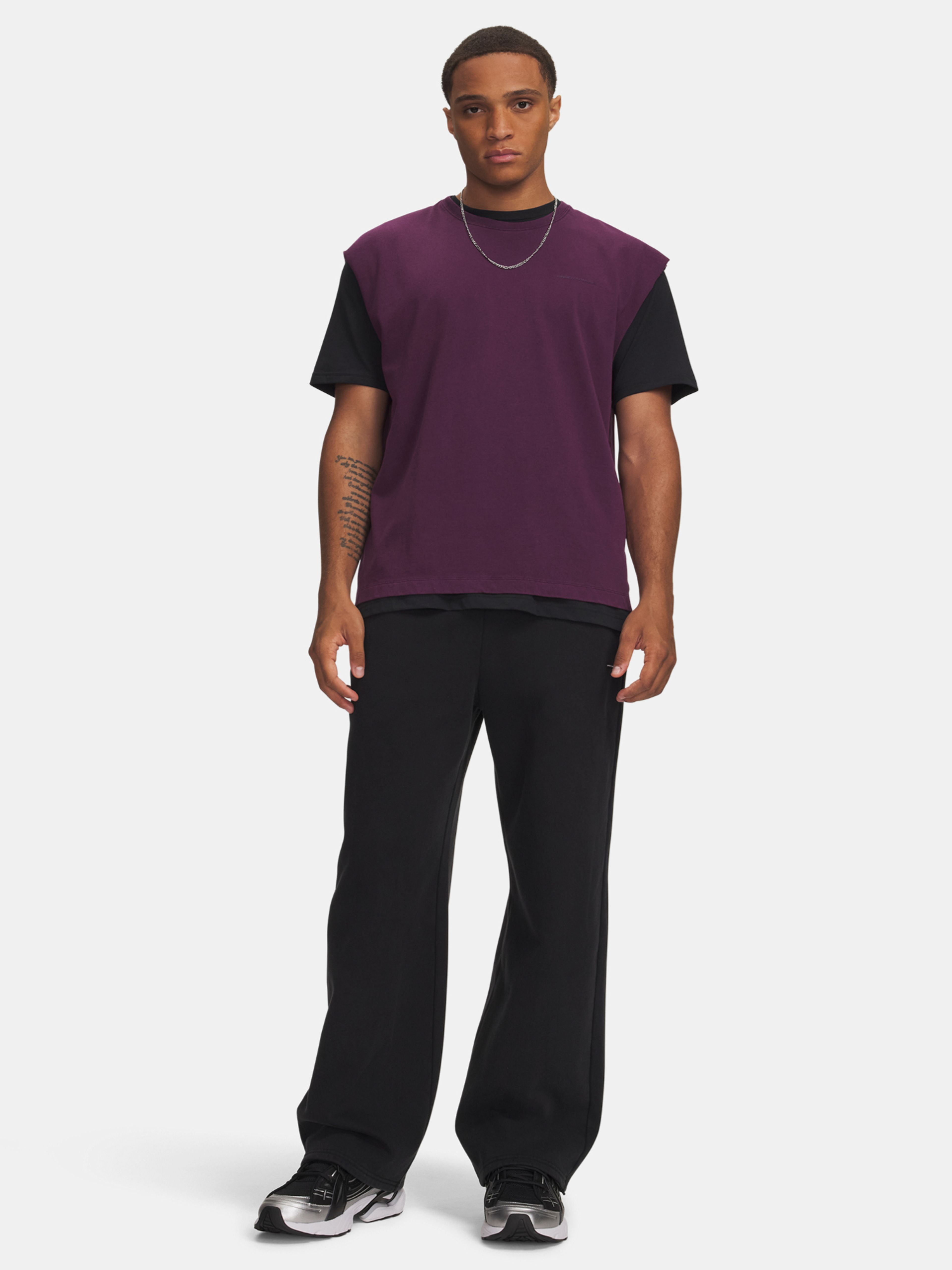 Moške športne hlače Under Armour UA M ICON VINTAGE FLC PANT - 004