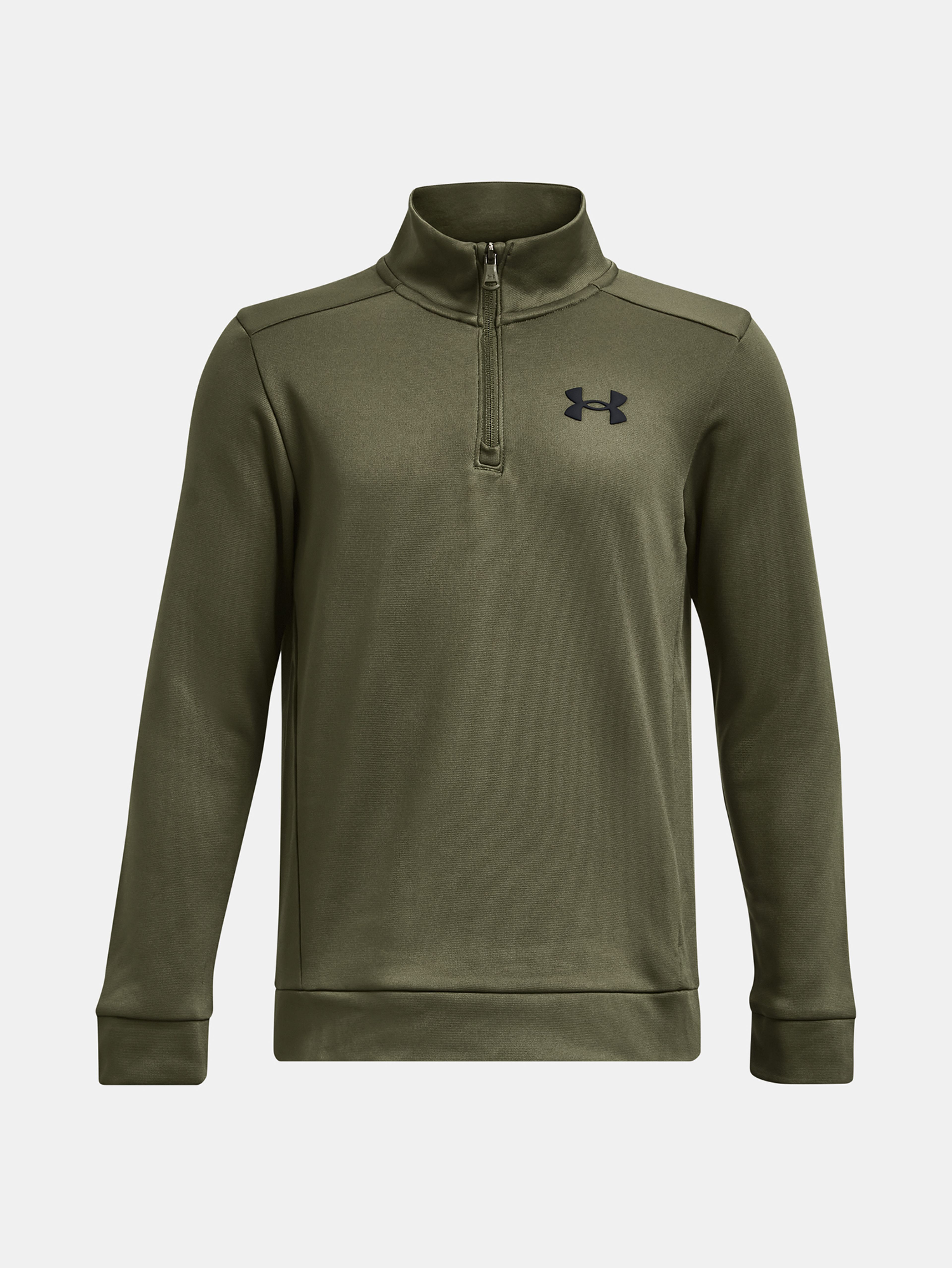 Pulover Under Armour UA Armour Fleece 1/4 Zip-GRN