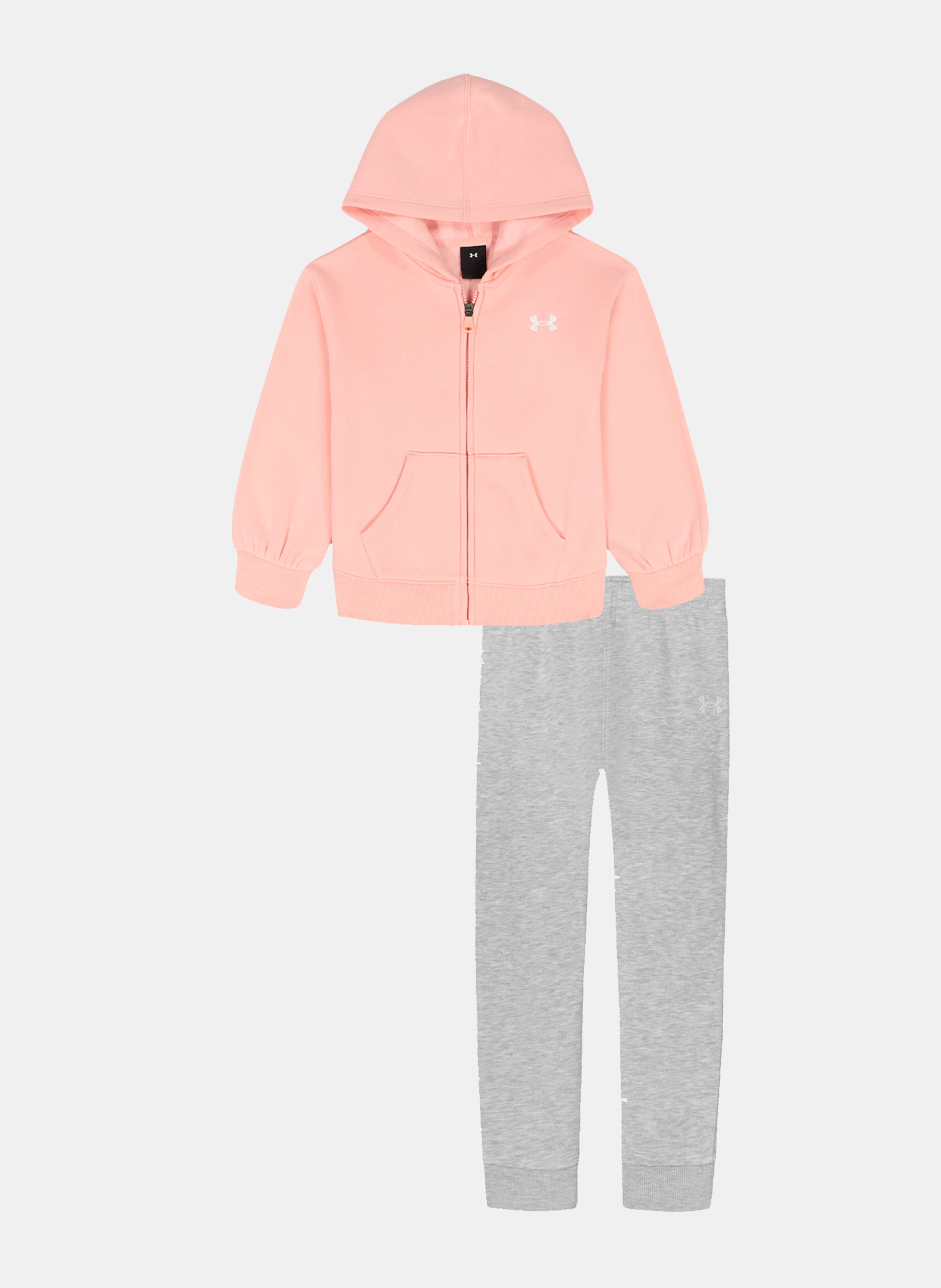 Mergaičių rinkinys Under Armour UA CHEST LOGO HOODY SET - 002