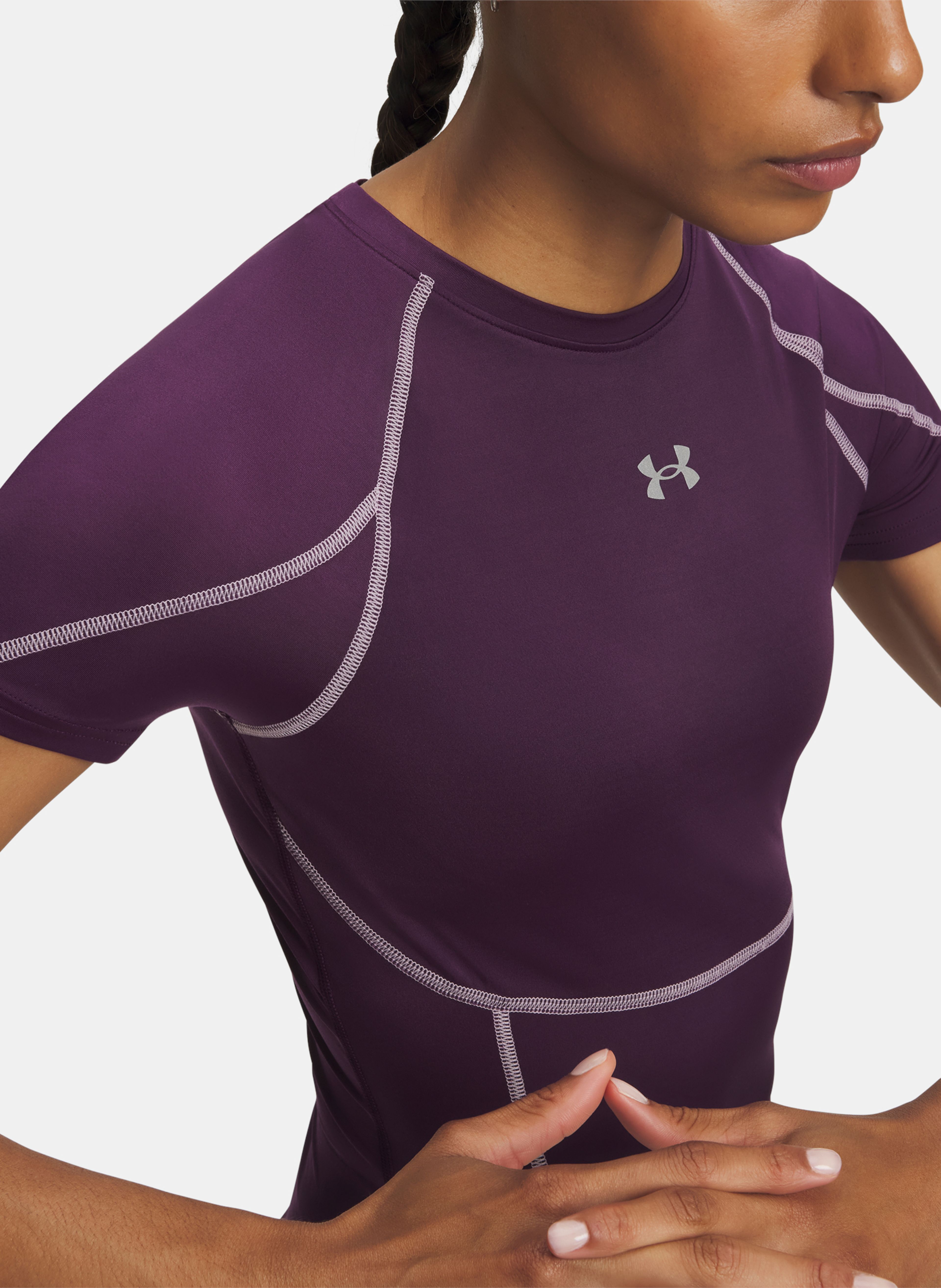 Sieviešu t-krekls Under Armour HeatGear Elite SS - 003