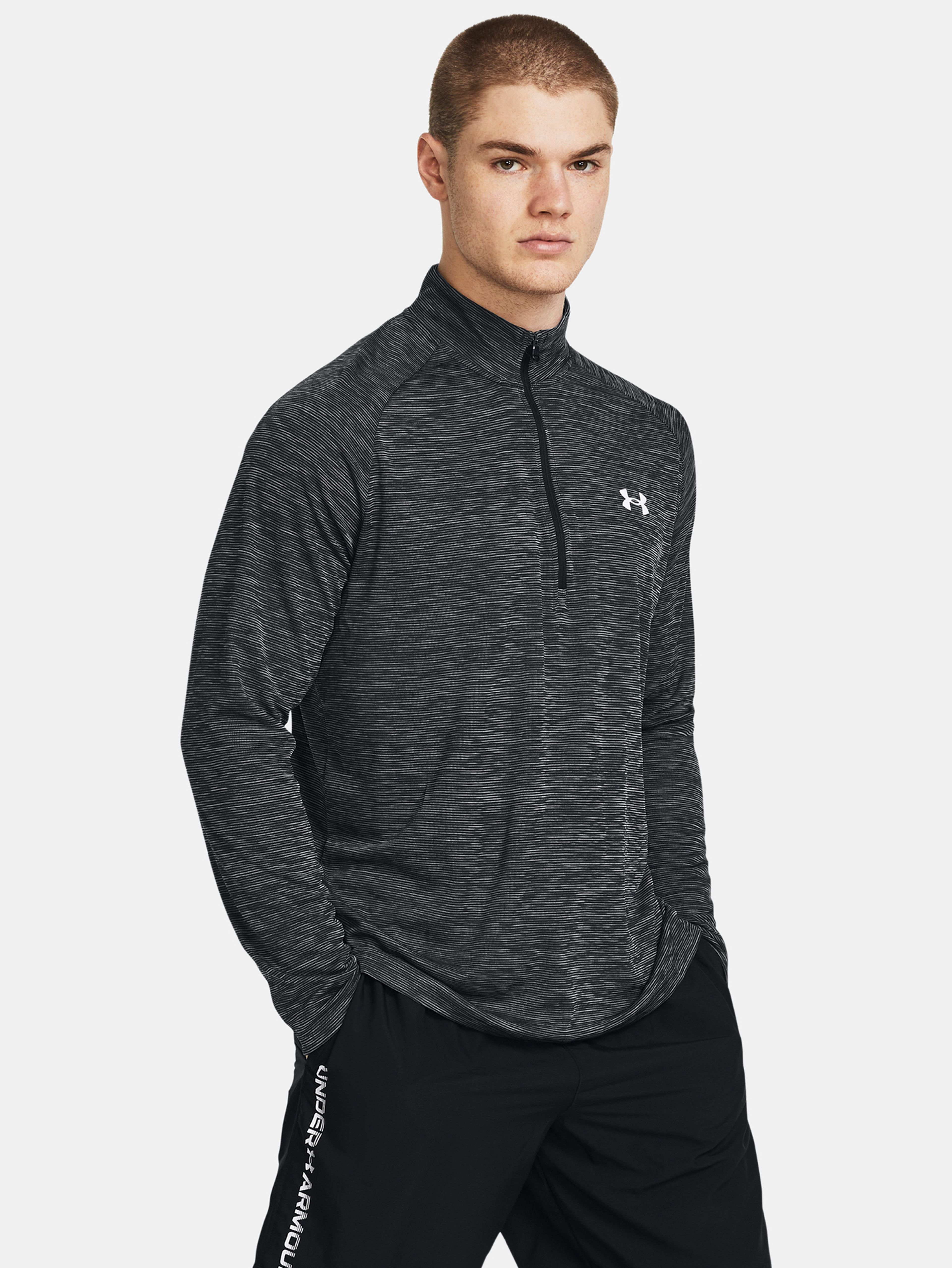 Moška majica Under Armour UA Tech Textured 1/2 Zip - 001