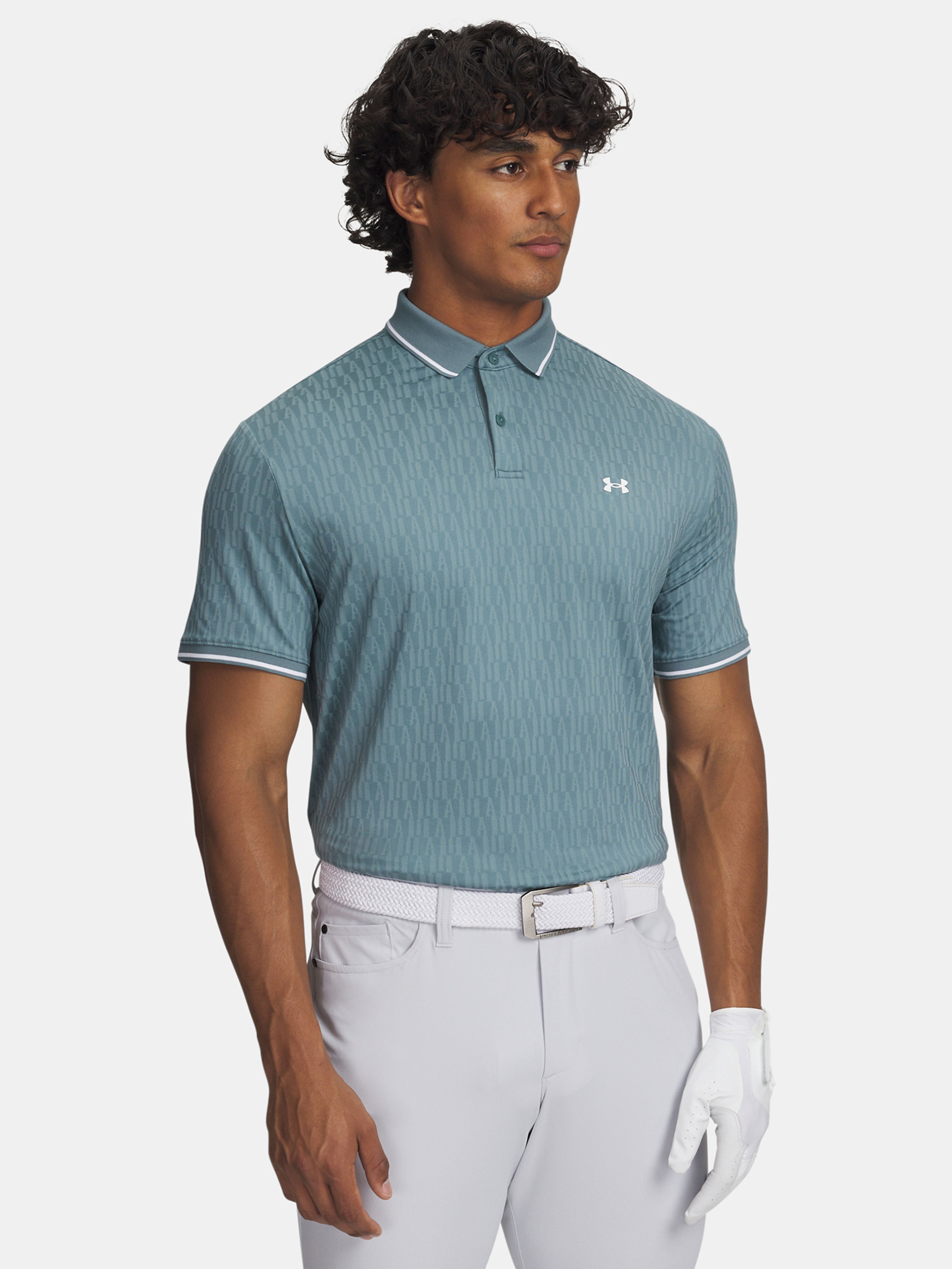 Férfi póló Under Armour UA Playoff Sport Jacq Polo-BLU