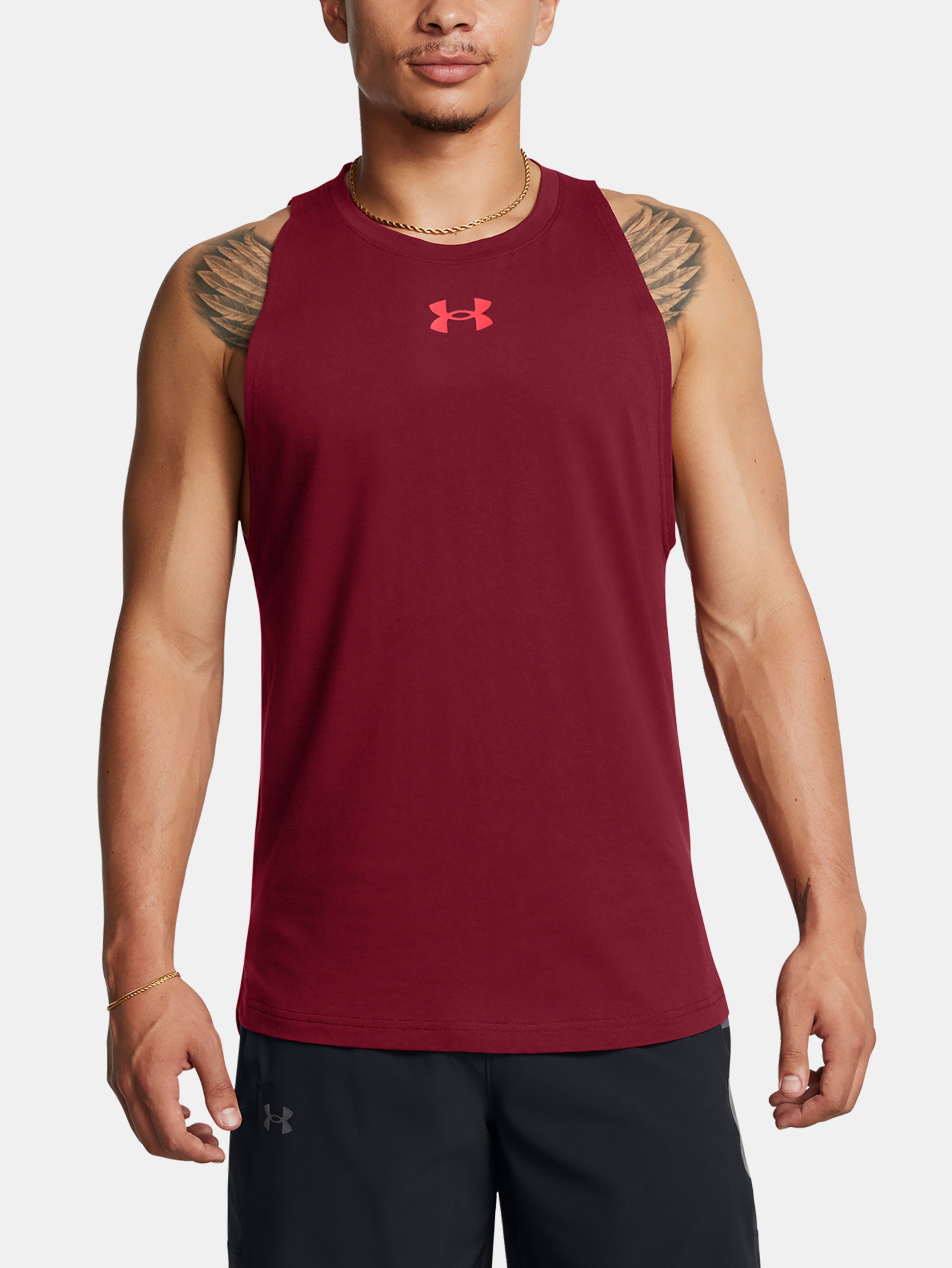 Pánske tielko Under Armour UA Zone Tank-RED