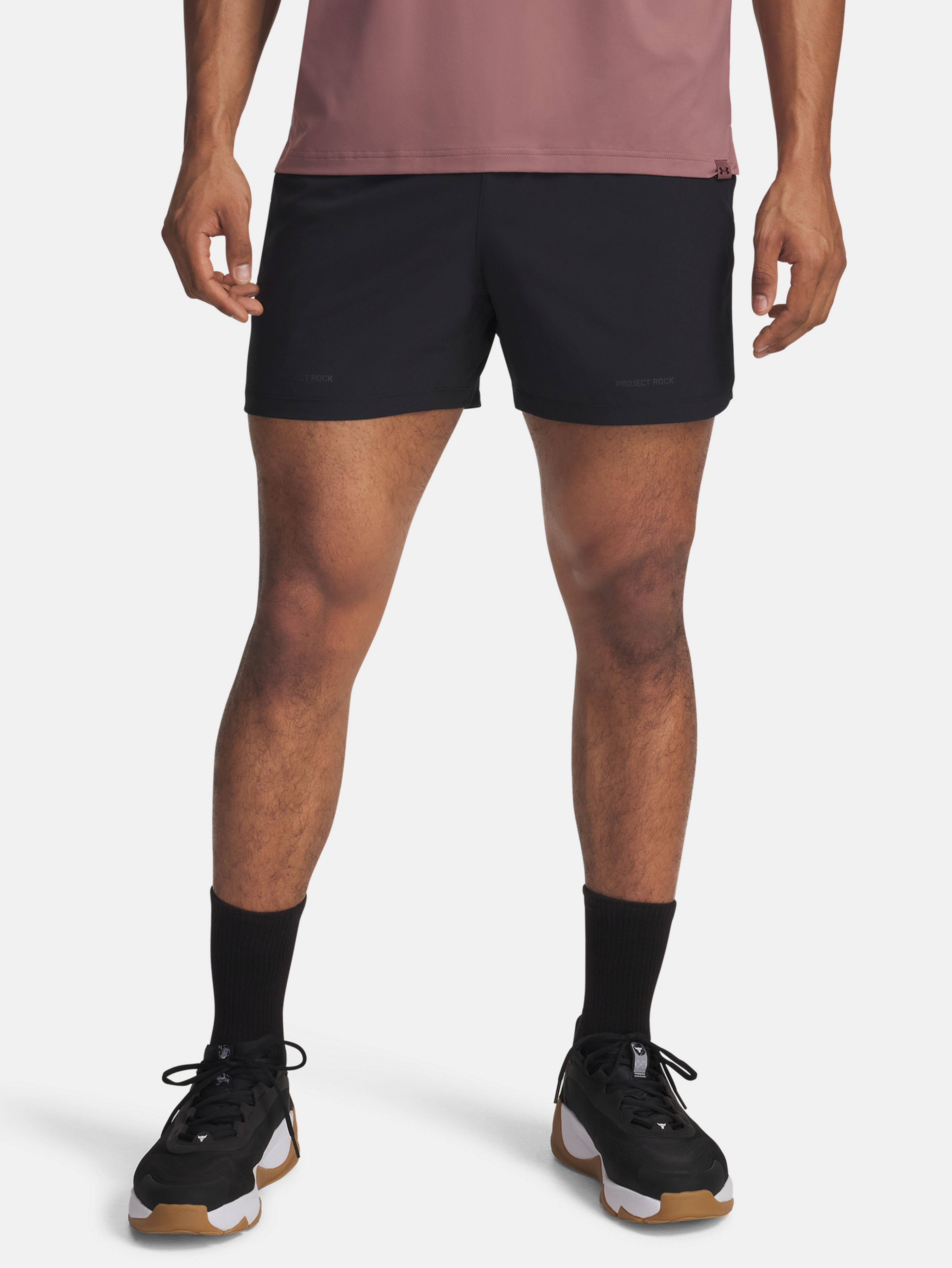 Moške kratke hlače Under Armour Pjt Rock Ultimate Short-BLK