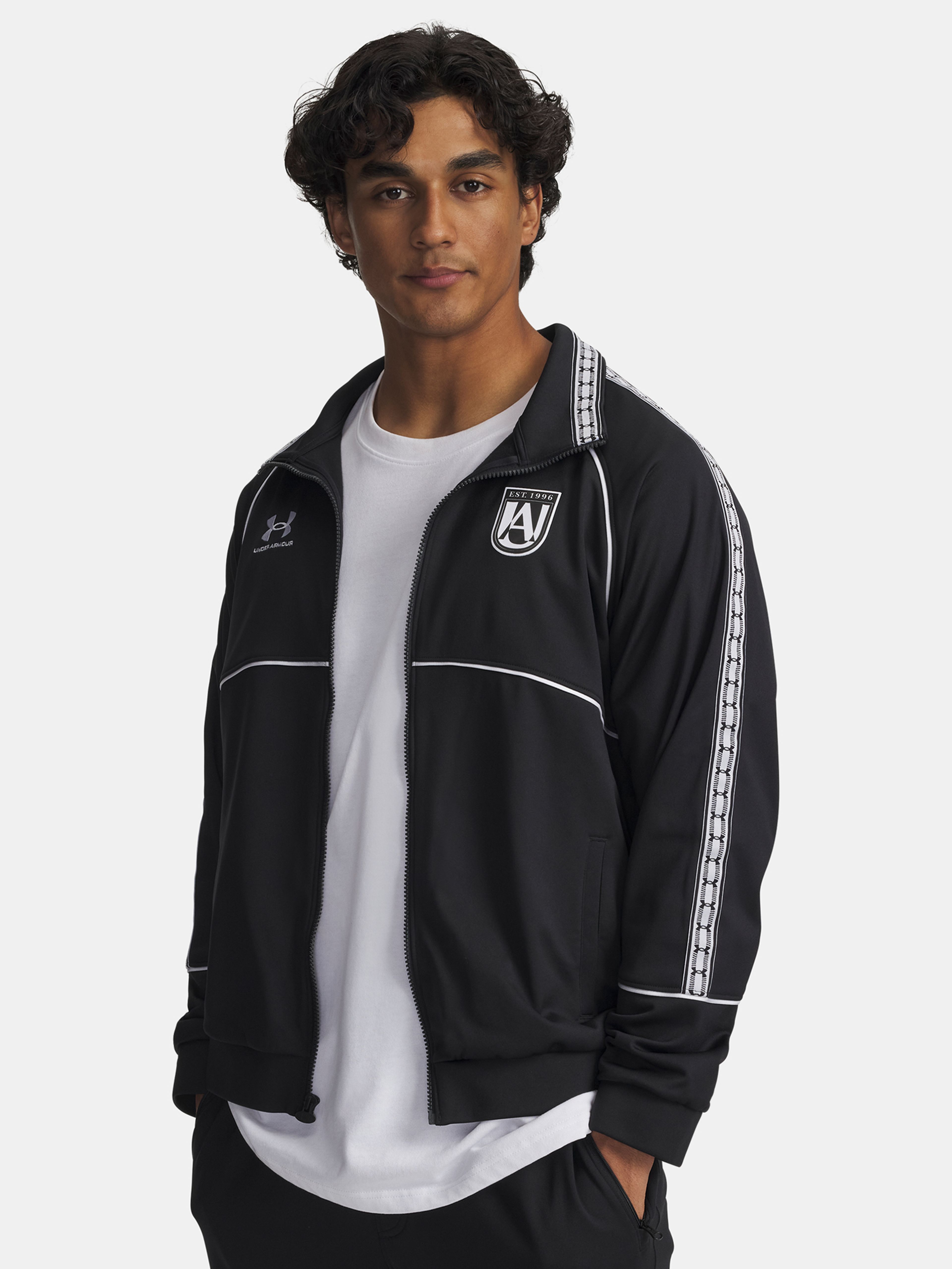 Férfi dzseki Under Armour UA M 96 Terrace FZ-BLK