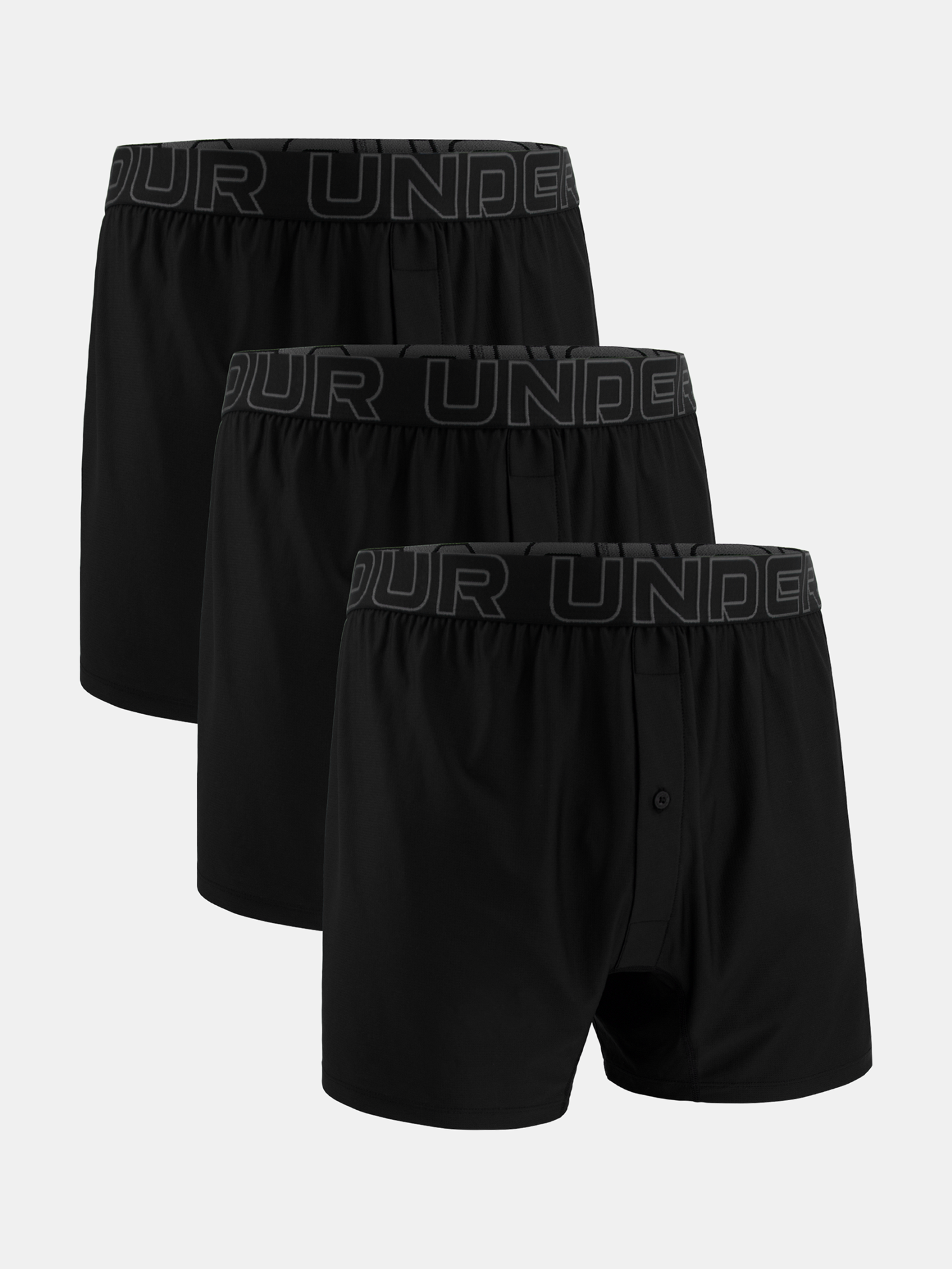 Moške bokserice  Under Armour M UA Lounge Tech Mesh Boxer 6in-3pk