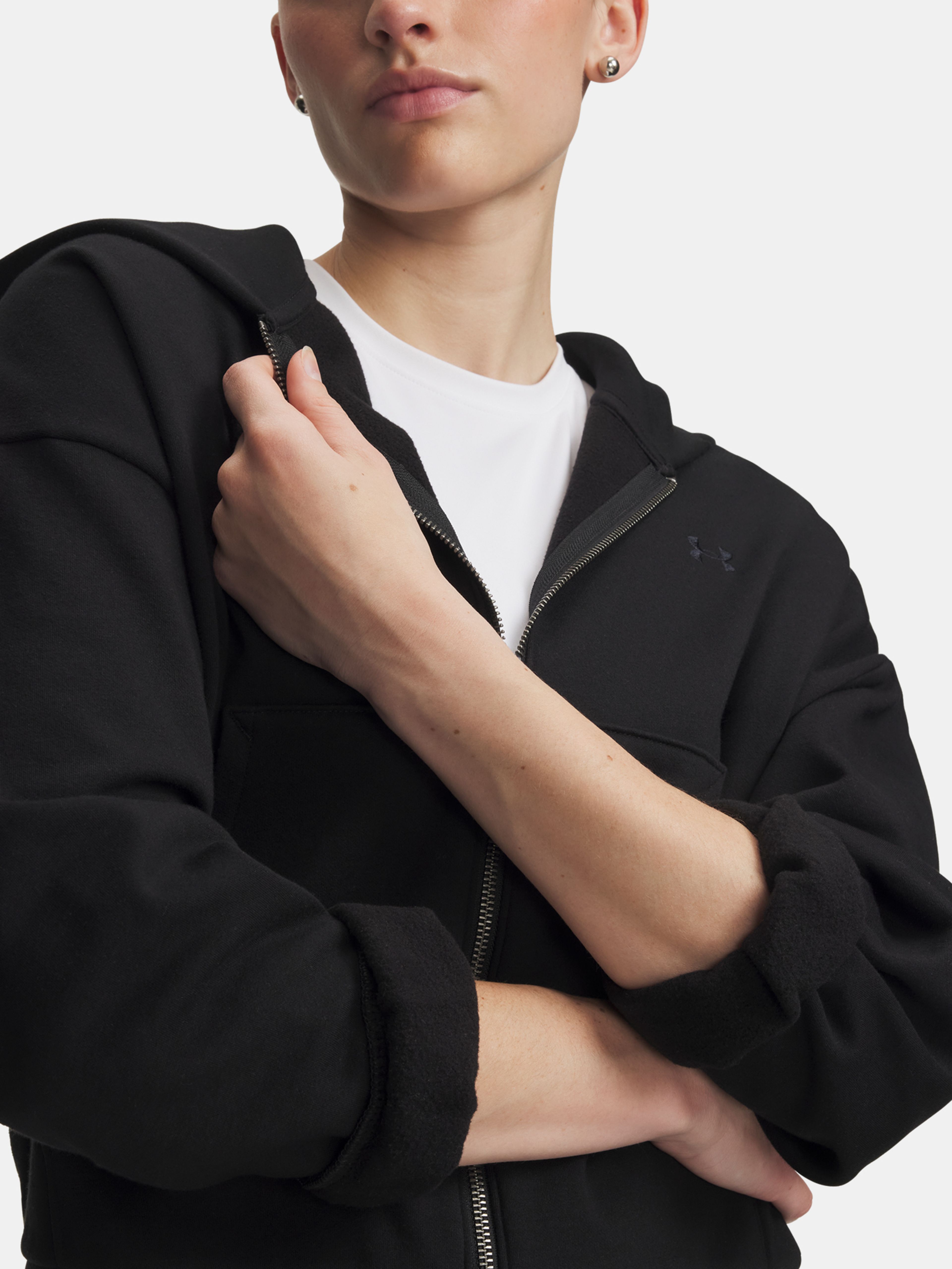 Dámska mikina Under Armour Icon Fleece FZ - 003