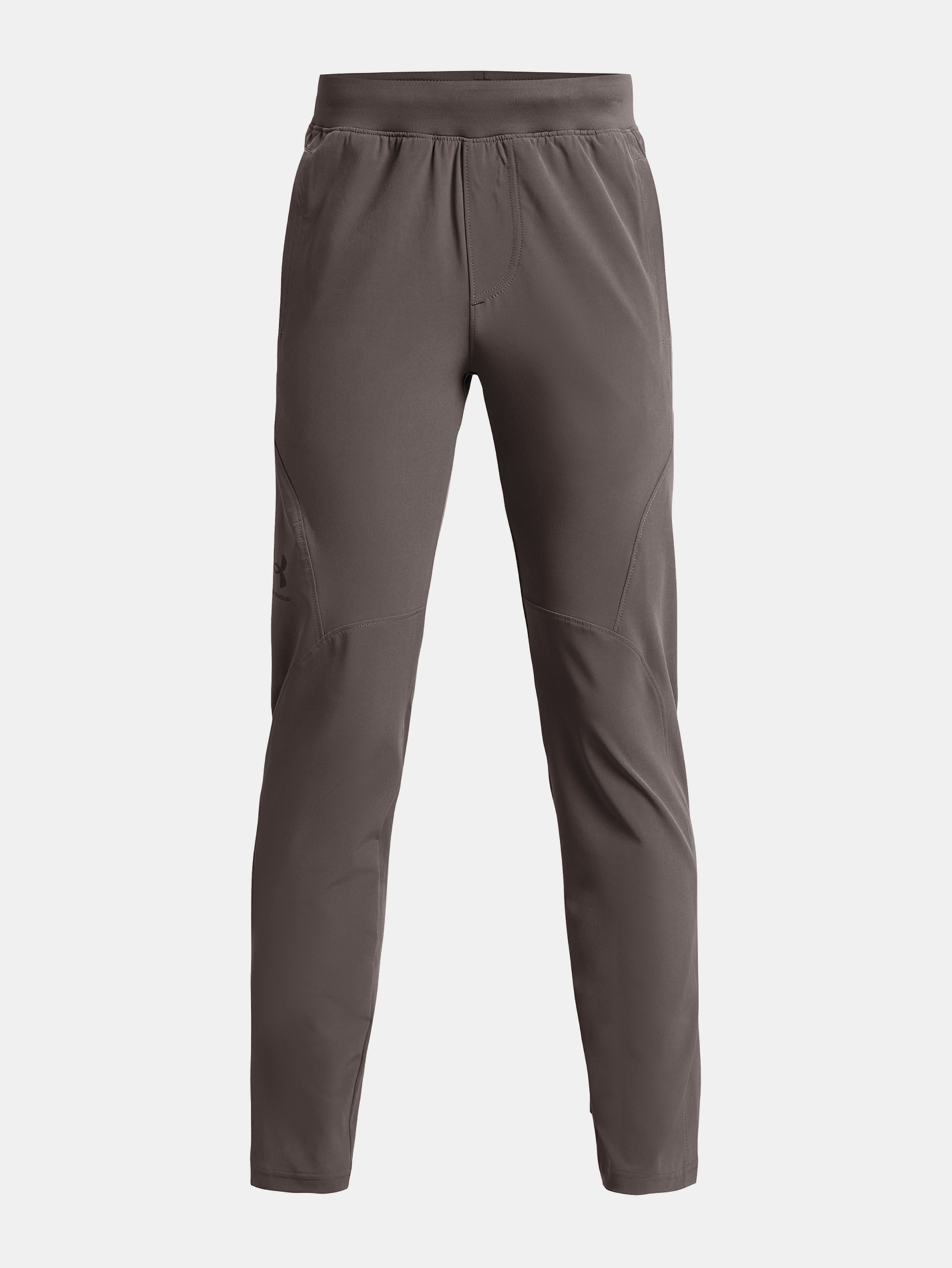 Deške športne hlače Under Armour UA Unstoppable Tapered Pant-BRN