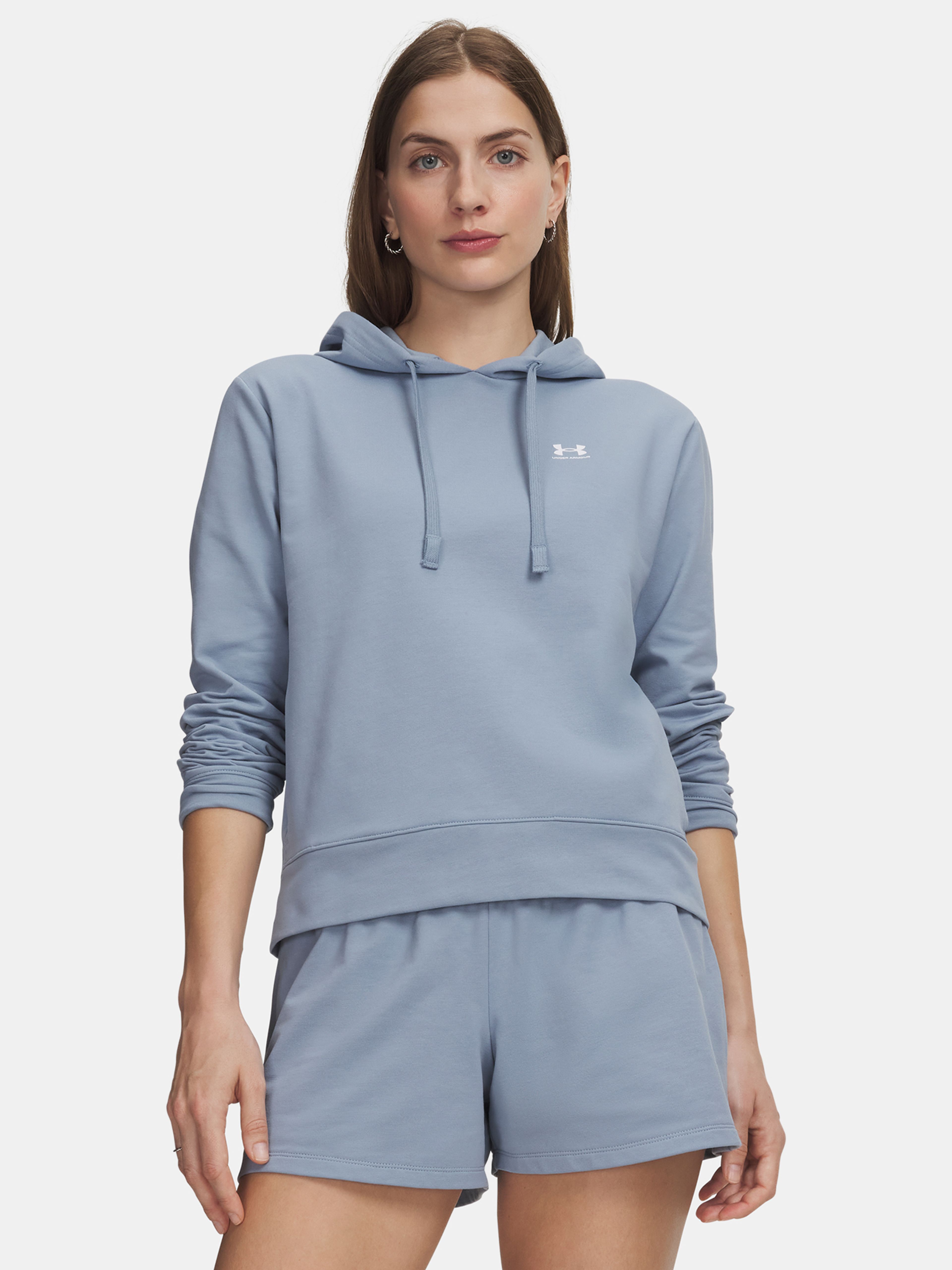Ženski pulover Under Armour Sport Terry Hoodie - 001