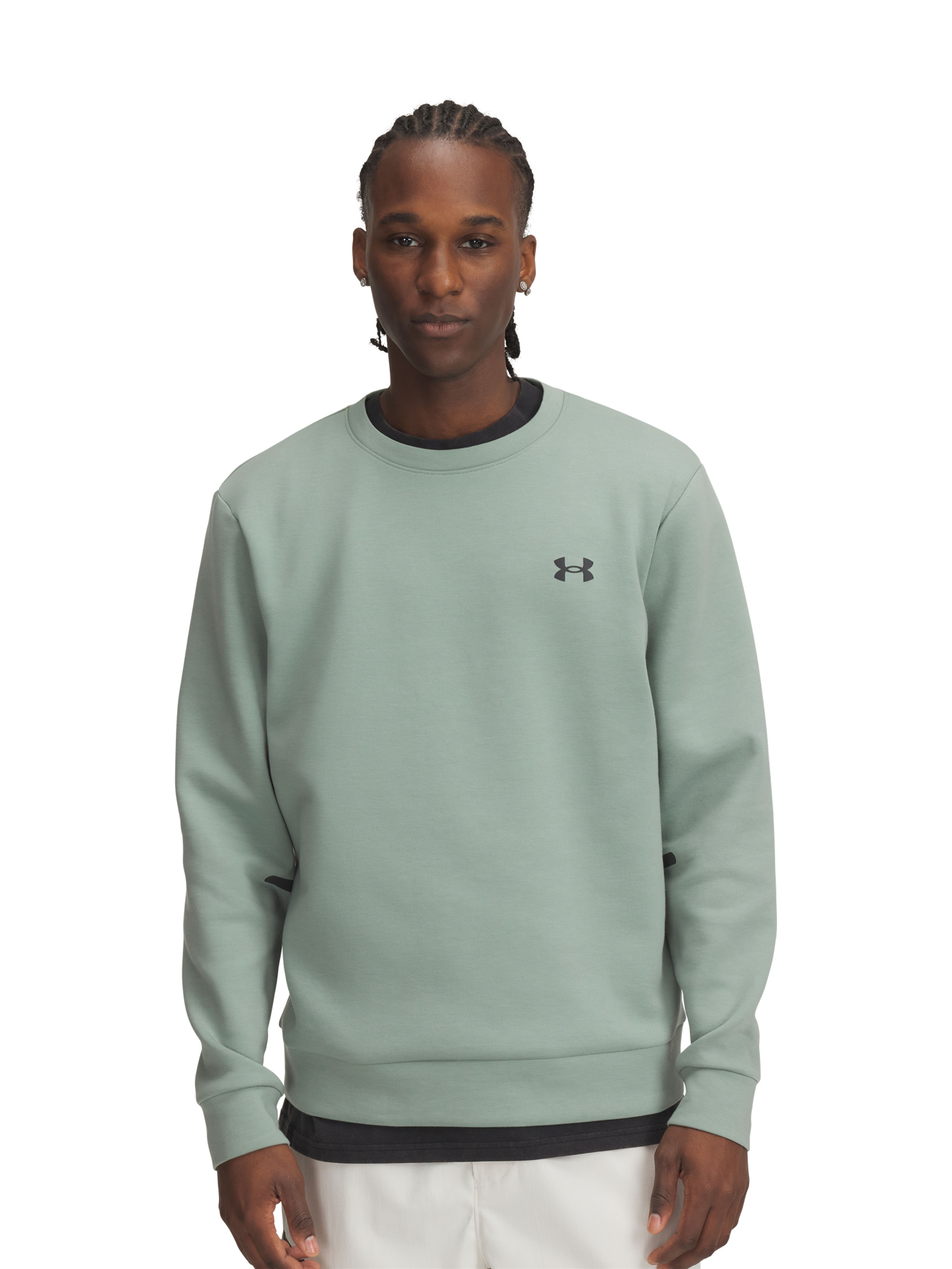 Férfi felső Under Armour UA Unstoppable Flc Crew EU