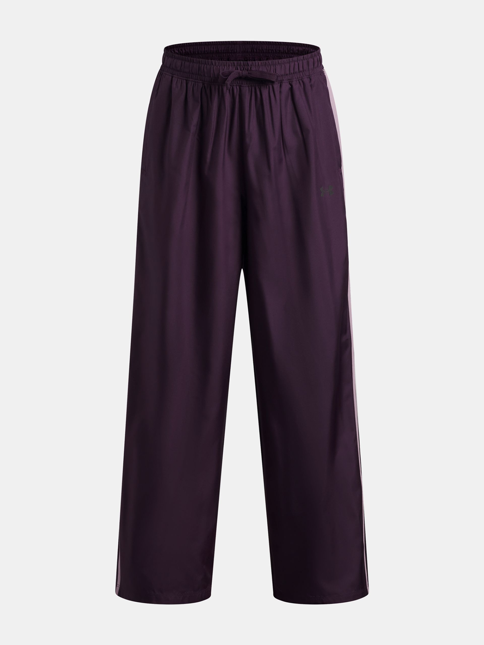 Tüdrukute spordipüksid Under Armour G Icon Woven Open Leg Pant - 001
