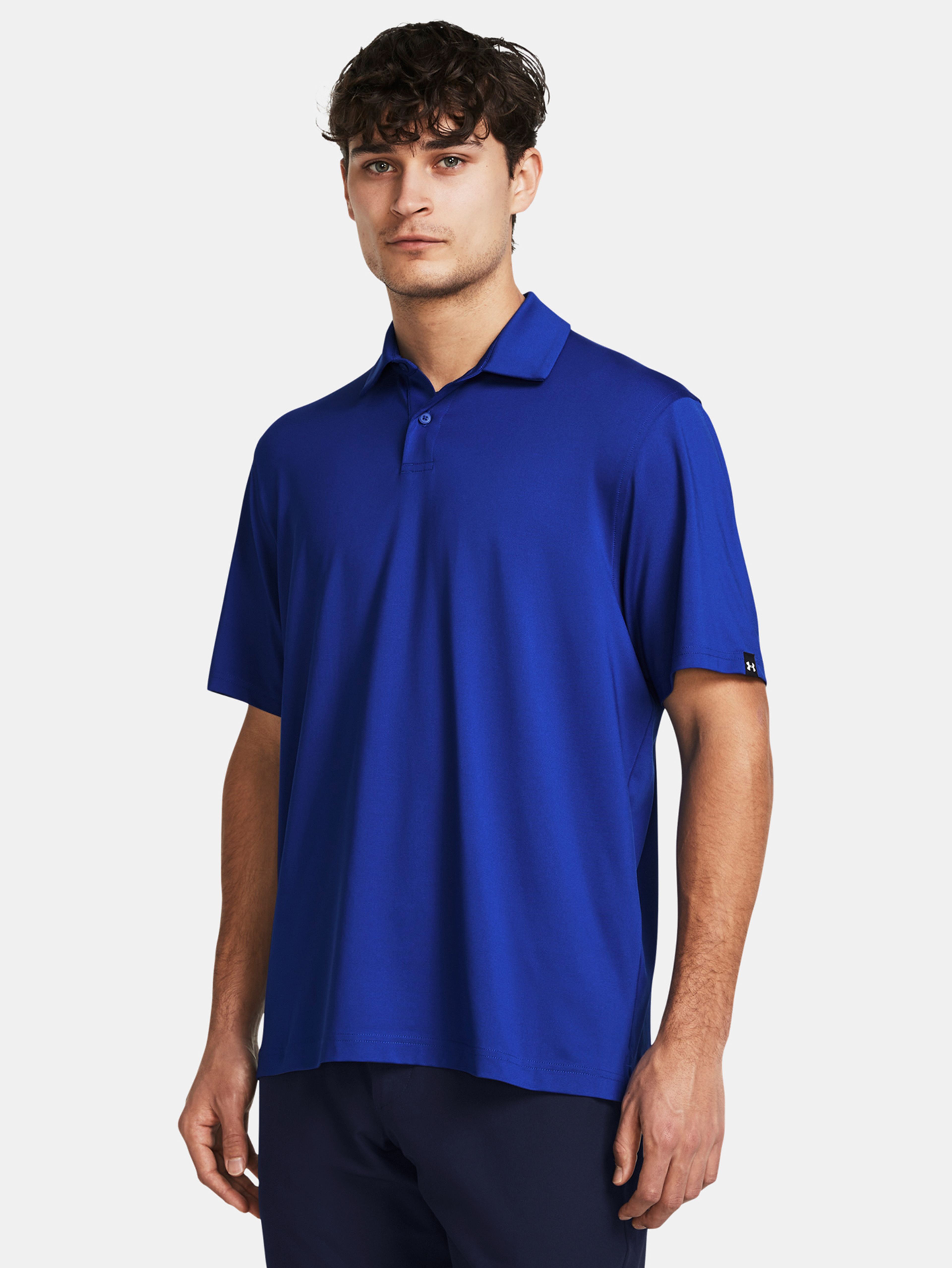 Férfi póló Under Armour UA T2G Polo LB-BLU
