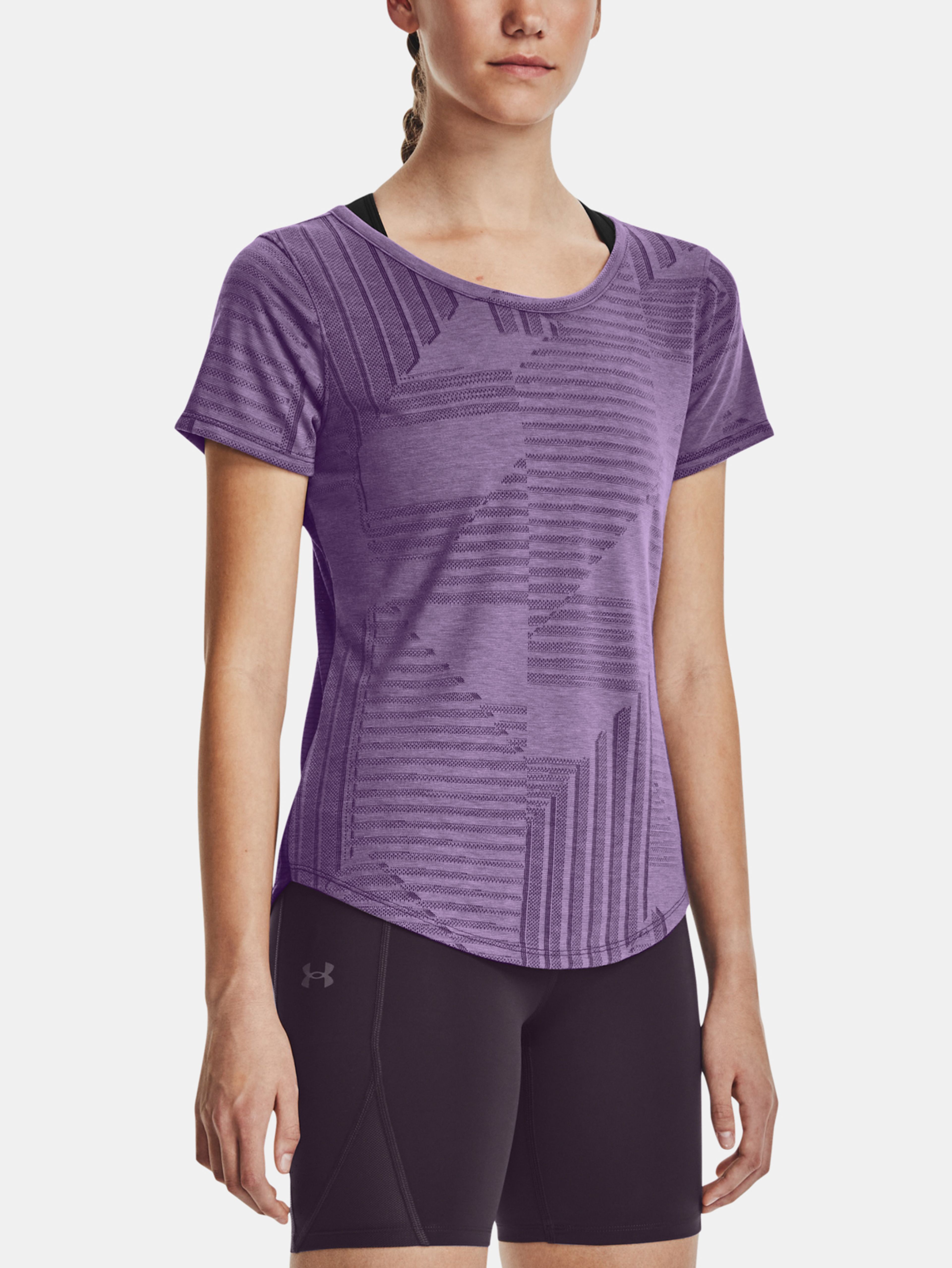 Női póló Under Armour Streaker Deco Diamond SS