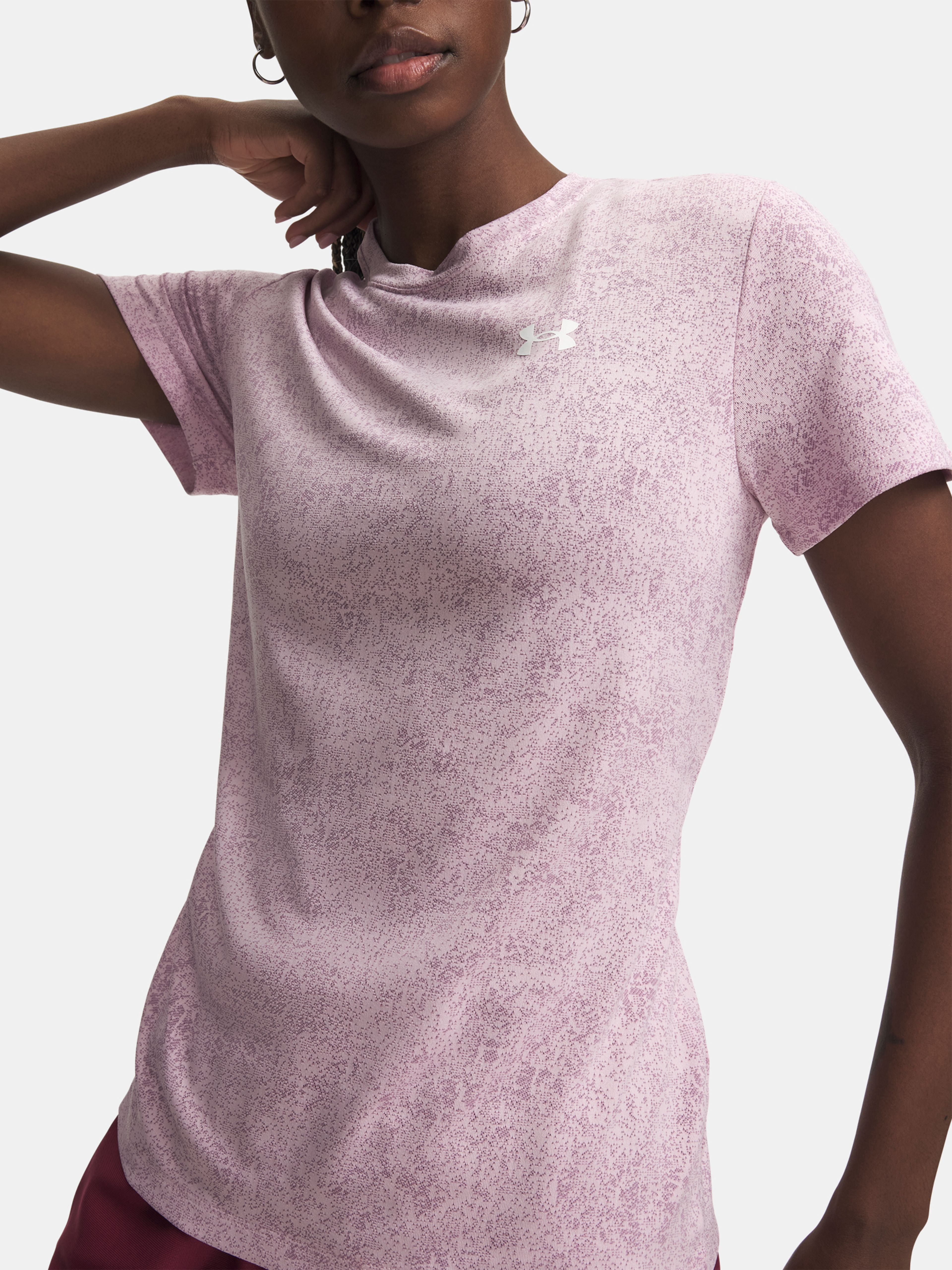 Moteriški marškinėliai Under Armour Tech Pixelate SSC - 003