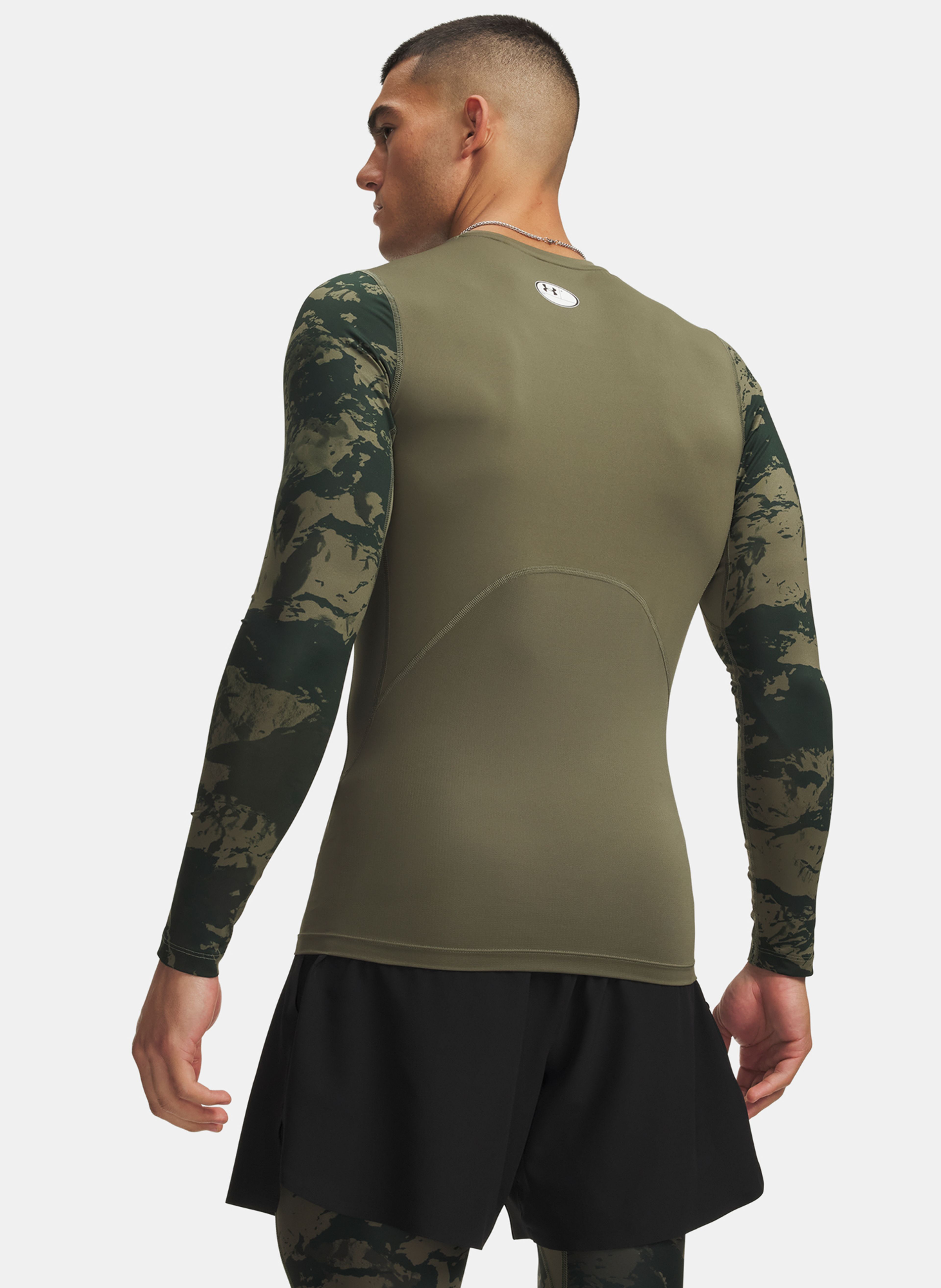 Vyriški marškinėliai Under Armour UA HG Armour Comp CB LS - 002