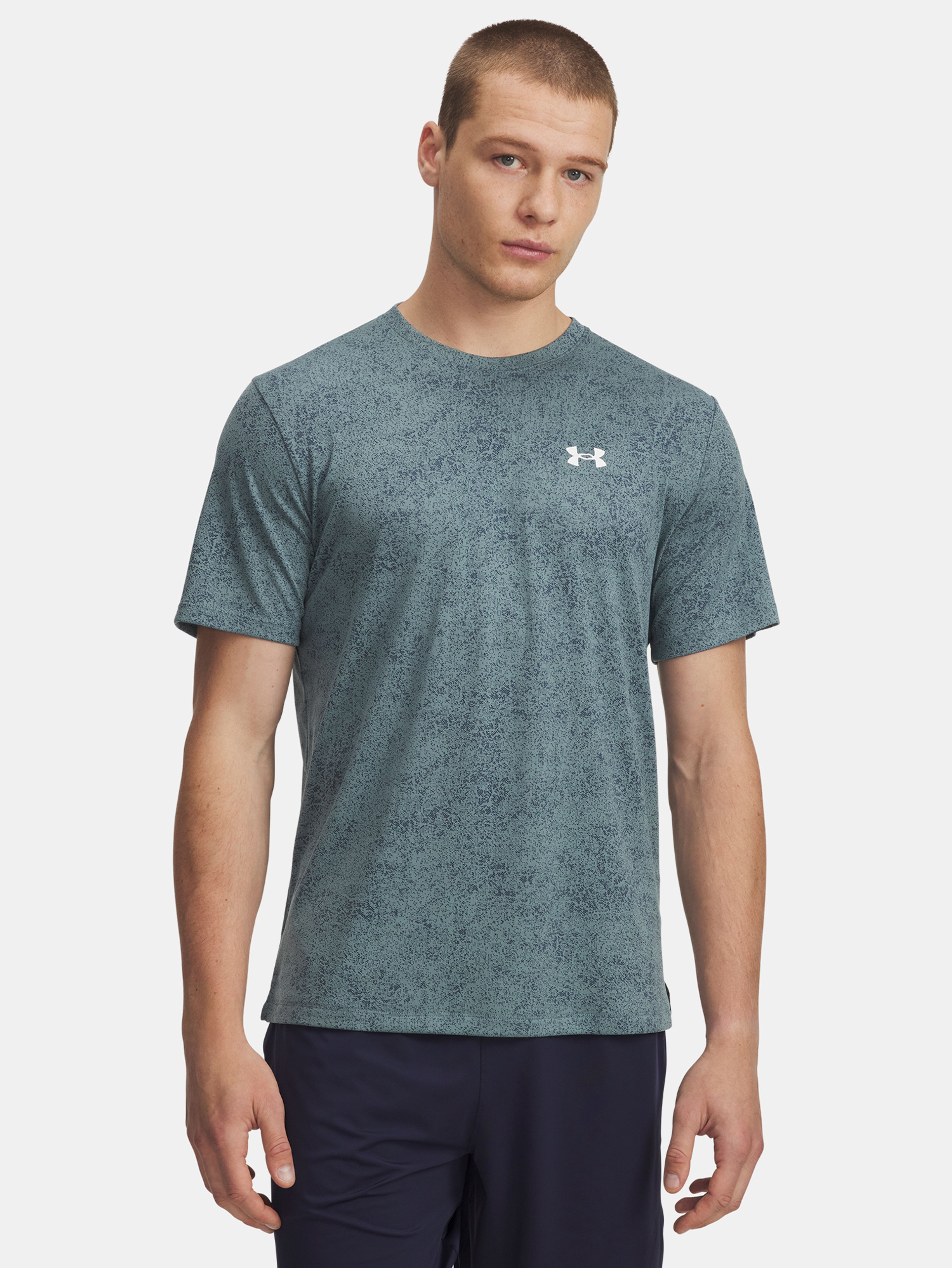 Férfi póló Under Armour UA Tech Tee Pixelate-BLU