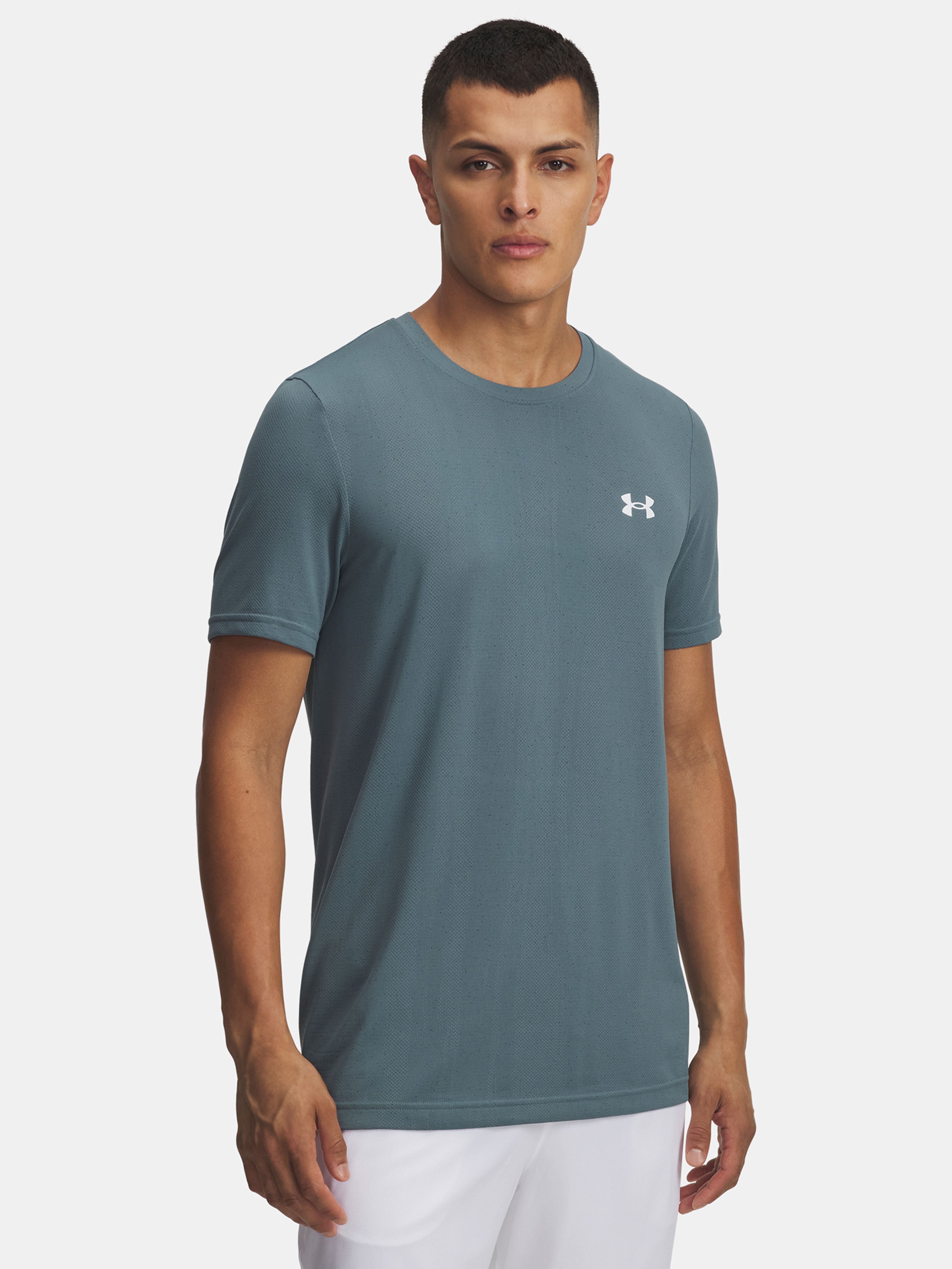 Férfi póló Under Armour Vanish Seamless Novelty SS-BLU