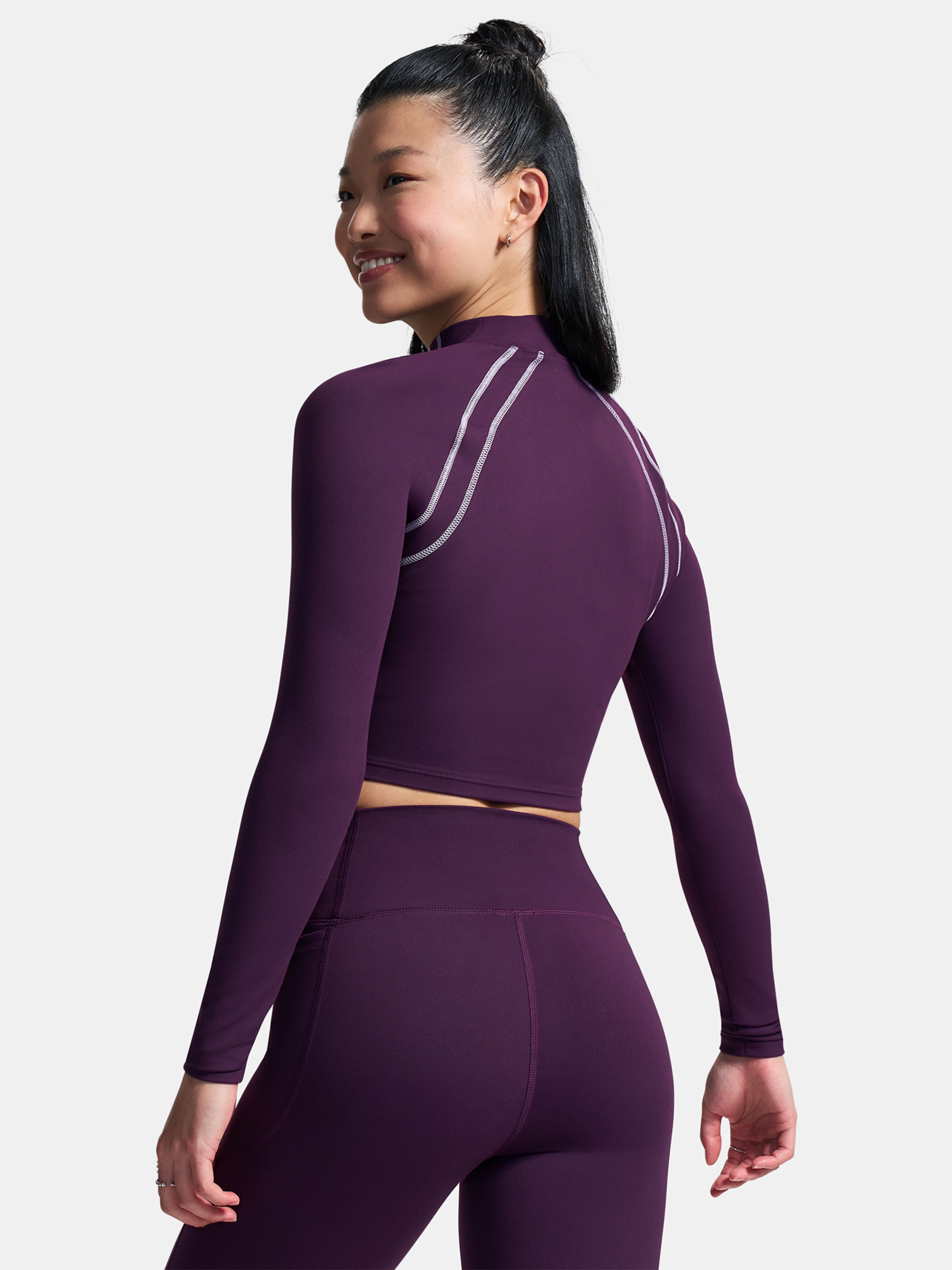 Sieviešu t-krekls Under Armour Motion LS Mock - 002