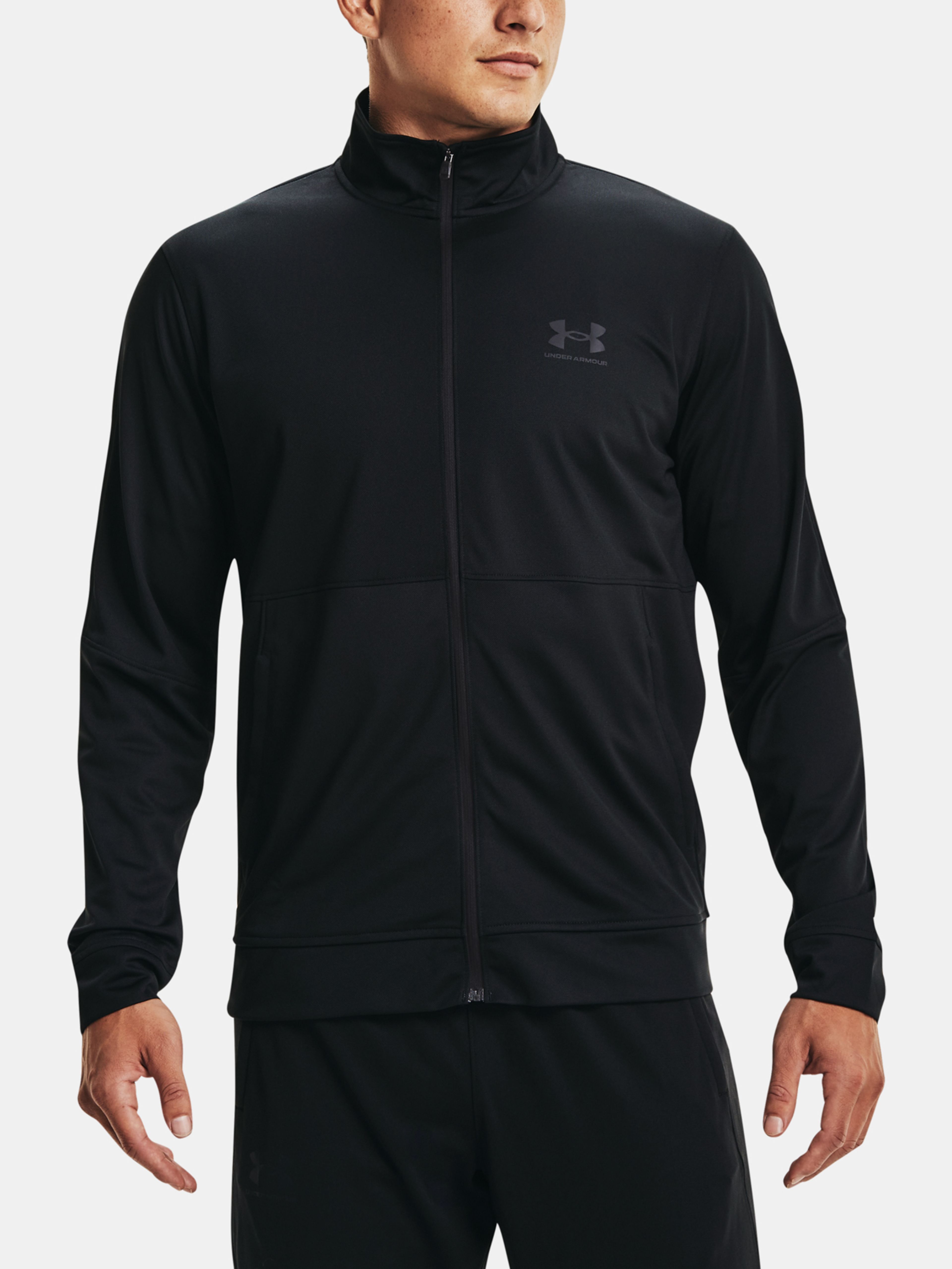 Férfi dzseki Under Armour PIQUE TRACK JACKET