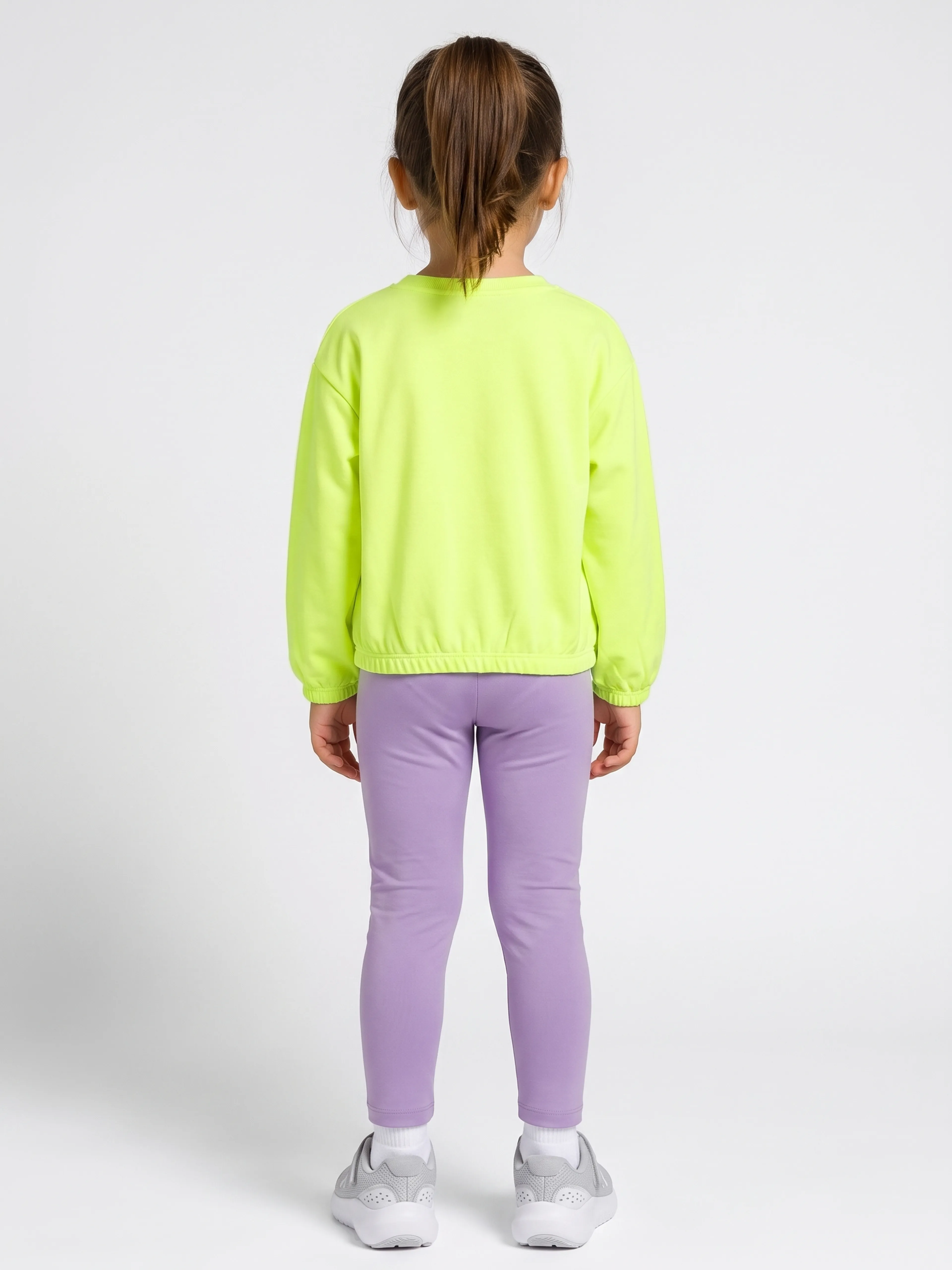 Dievčenský set Under Armour UA CREWNECK LEGGING SET - 004