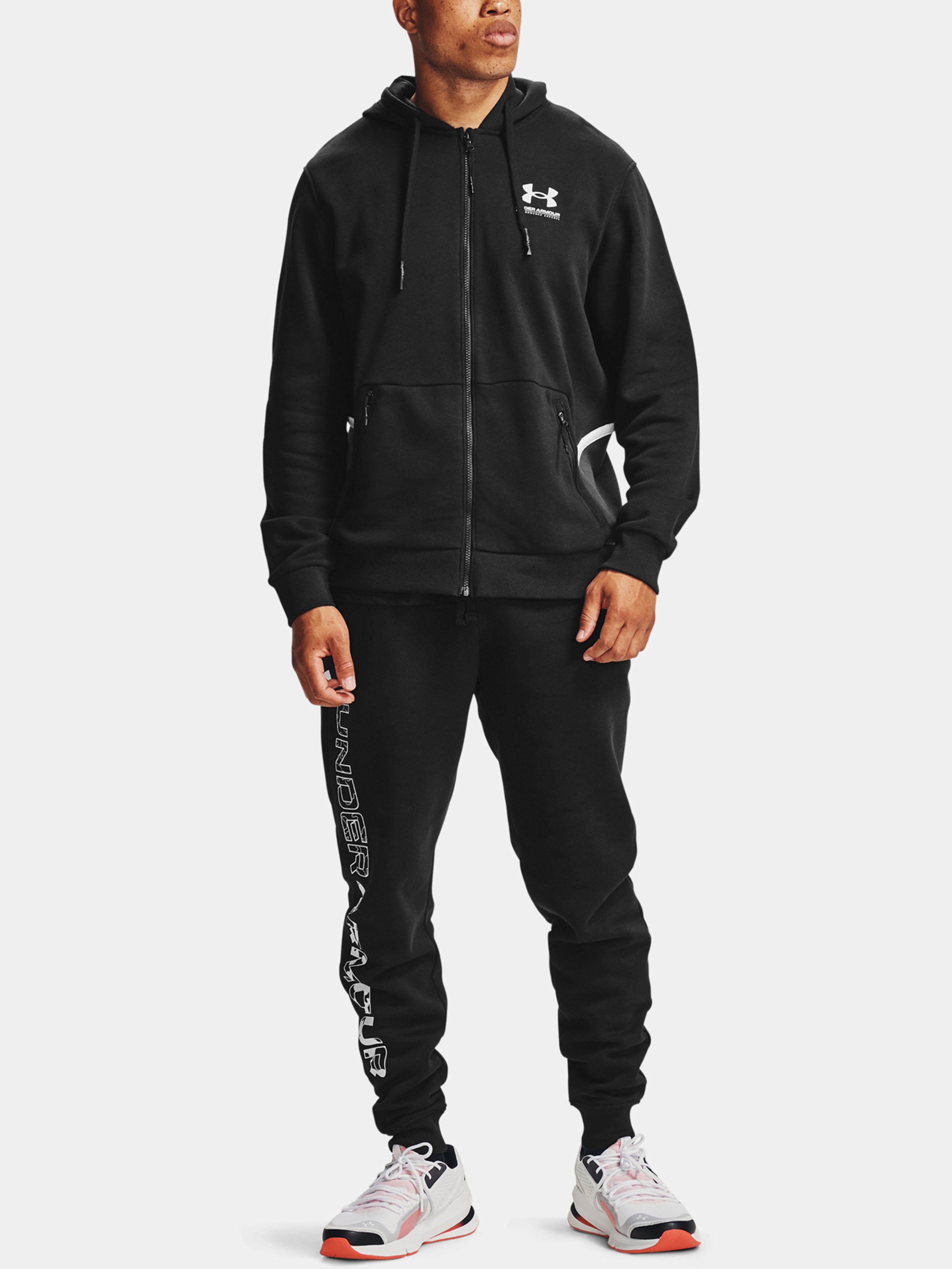 Férfi felső Under Armour Rival Fleece AMP FZ HD