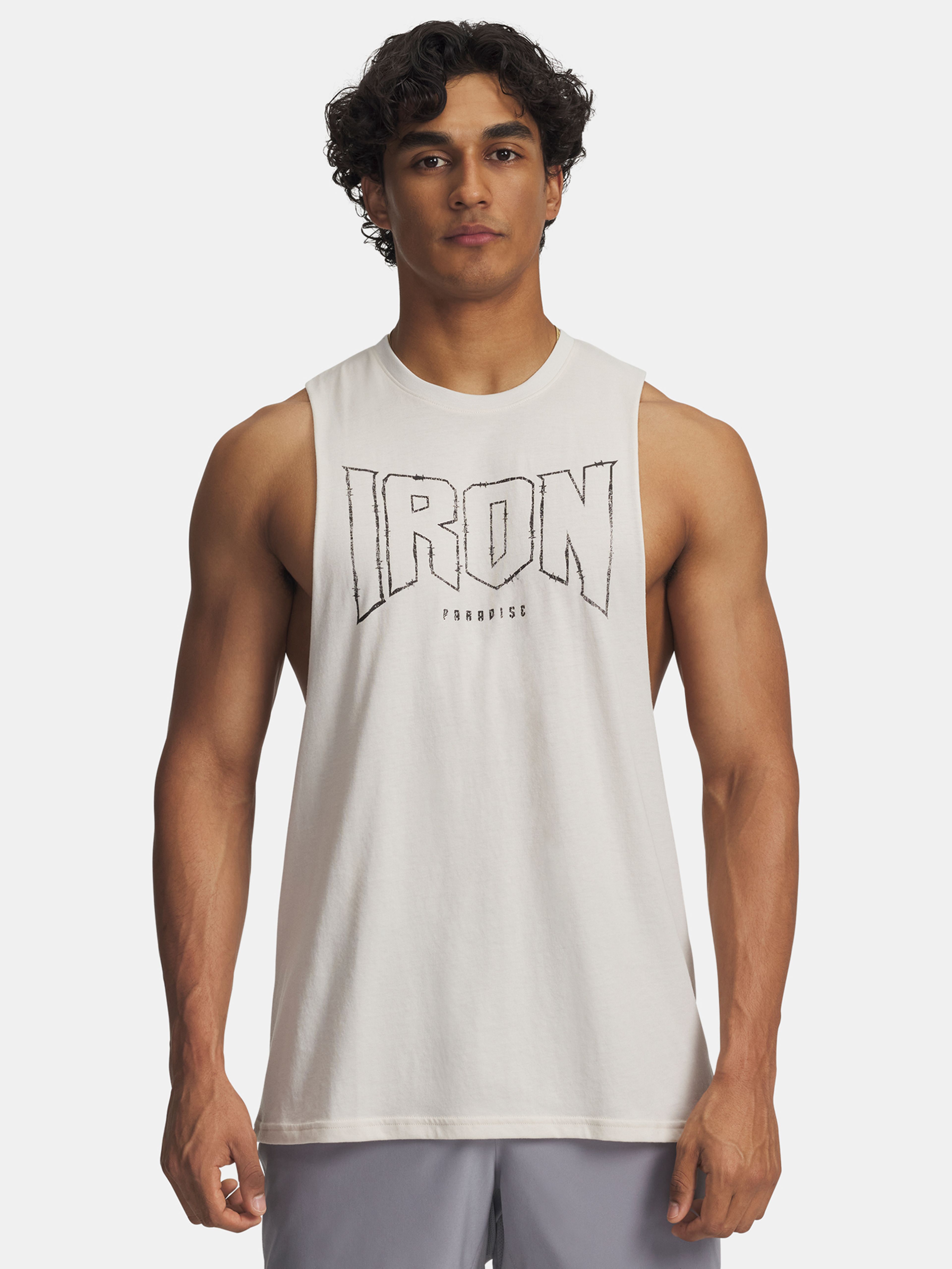 Pánske tielko Under Armour Pjt Rck Tank-BRN