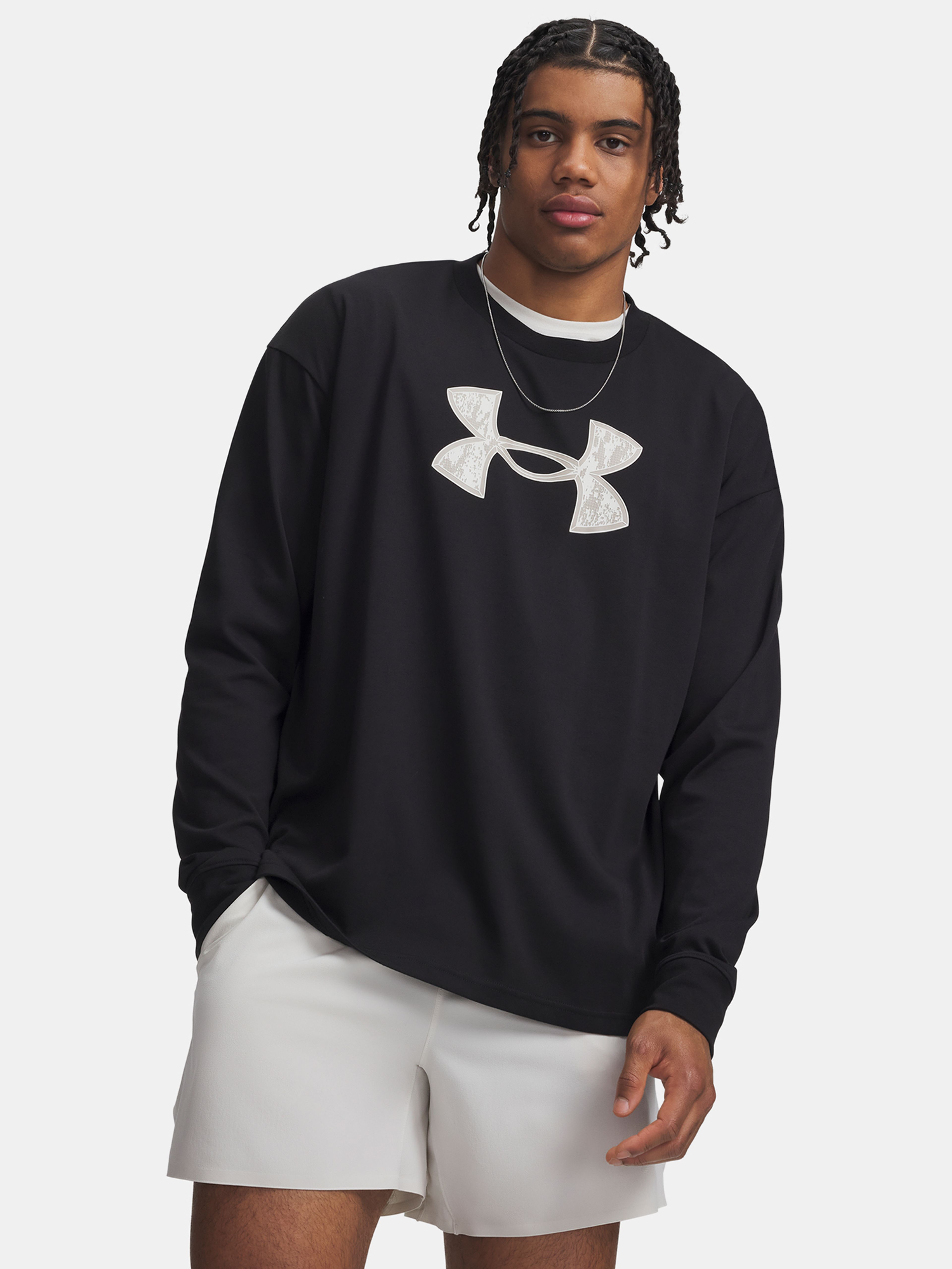 Pánske tričko Under Armour UA M HWT UNSTOPPABLE LS - 001