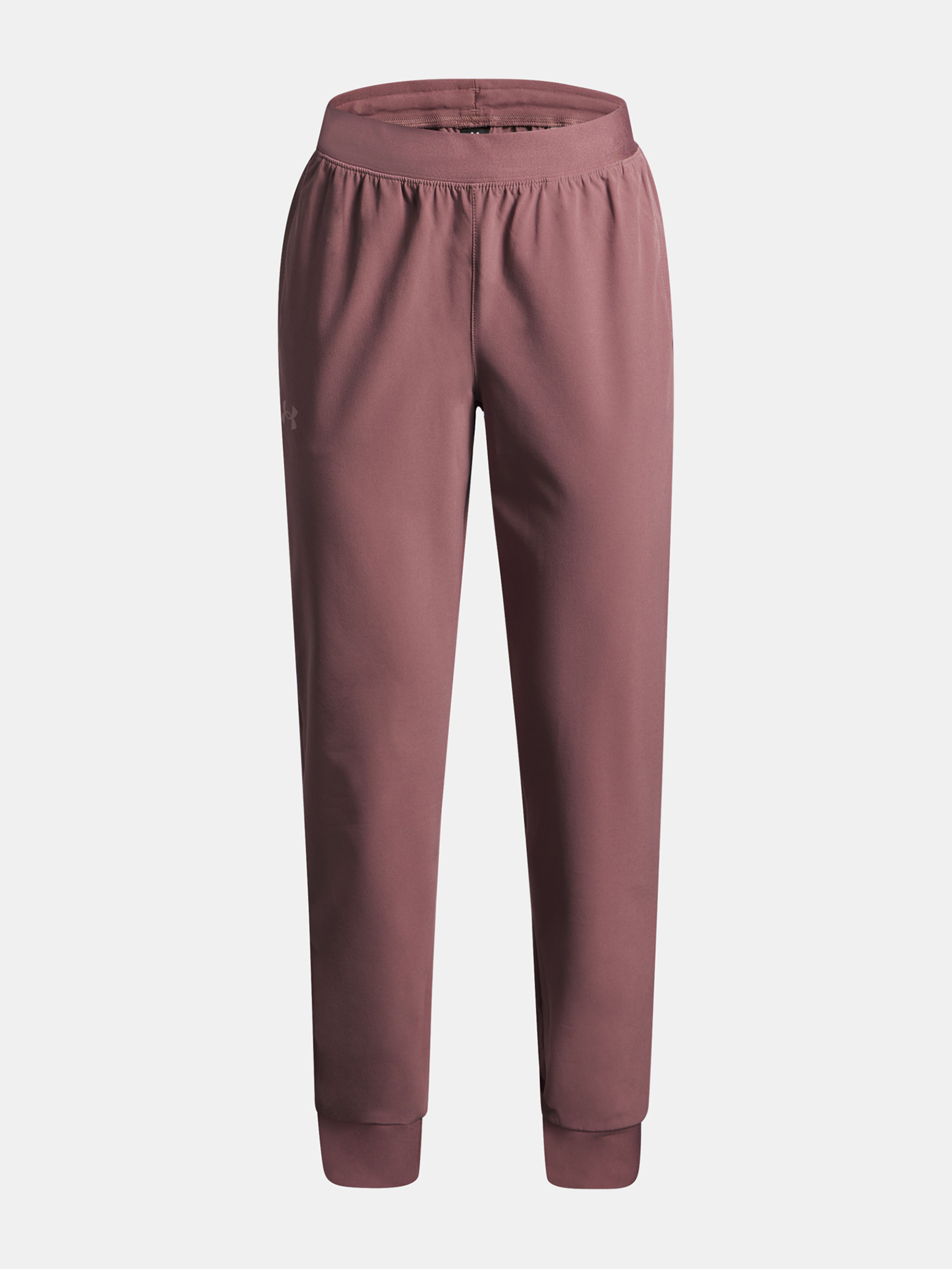 Tüdrukute dressipüksid Under Armour UA Rival Woven Jogger-BRN