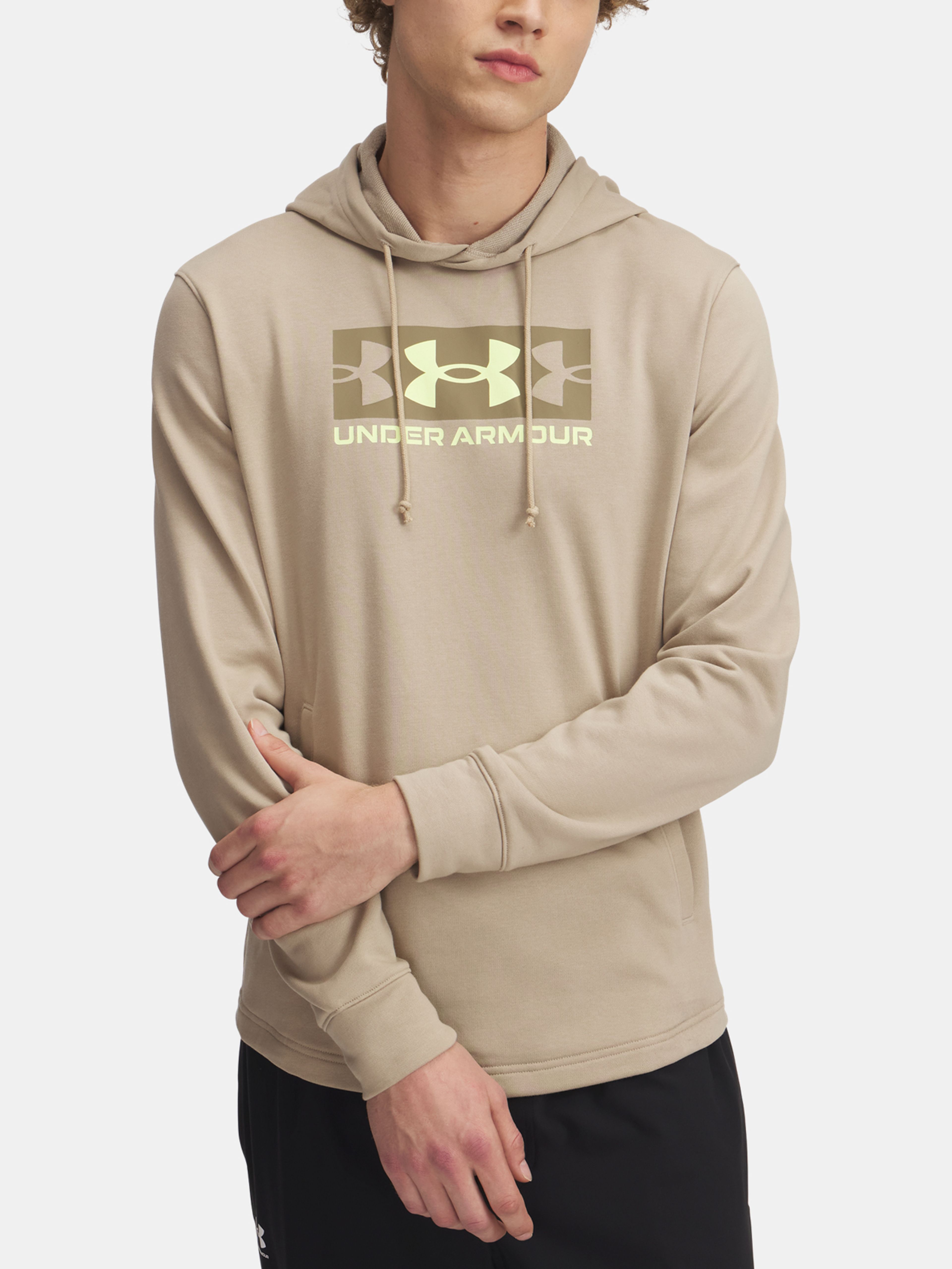 Férfi felső Under Armour UA Rival Terry Logo Hood