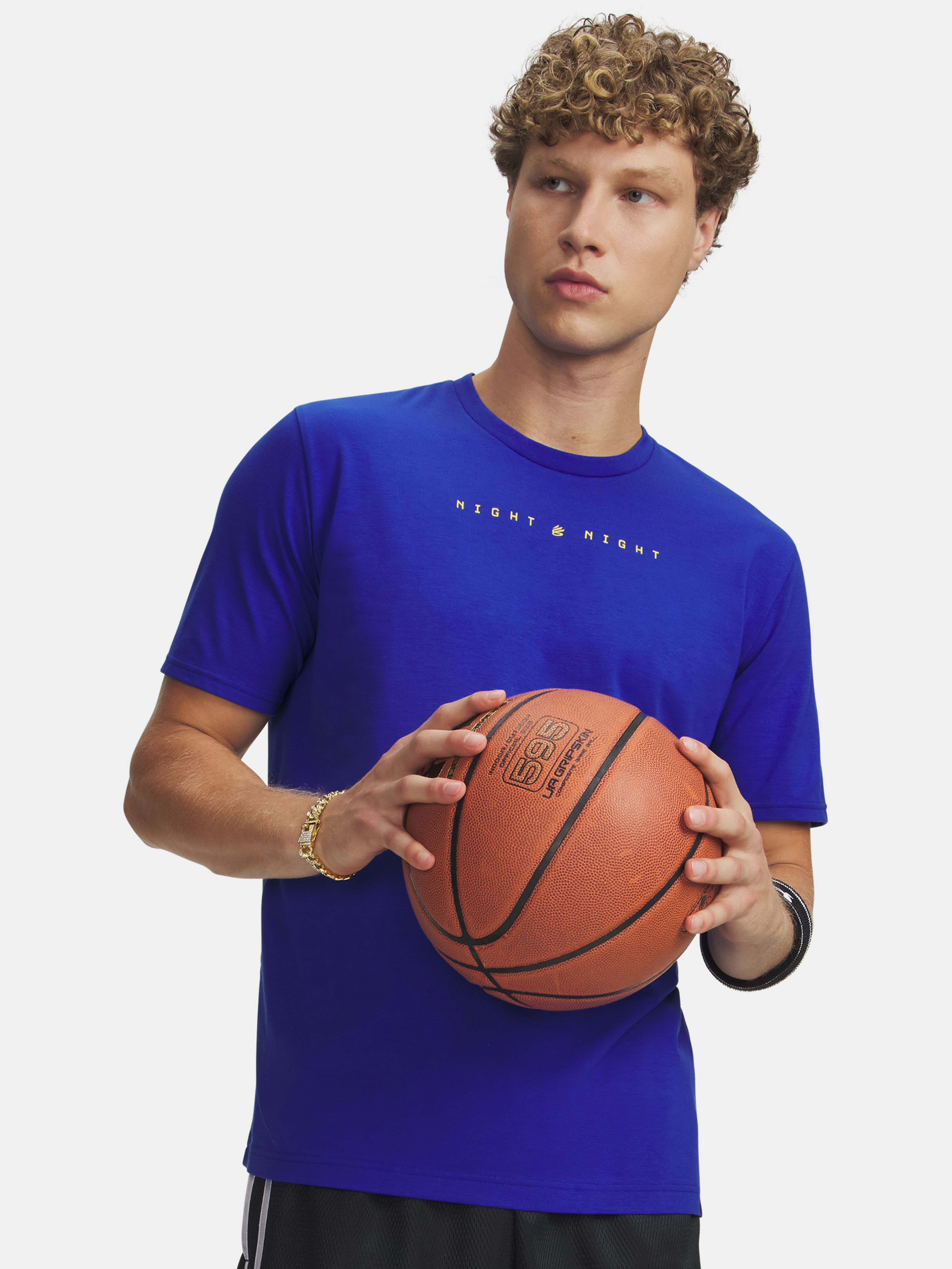 Férfi póló Under Armour Curry Night Night Tee
