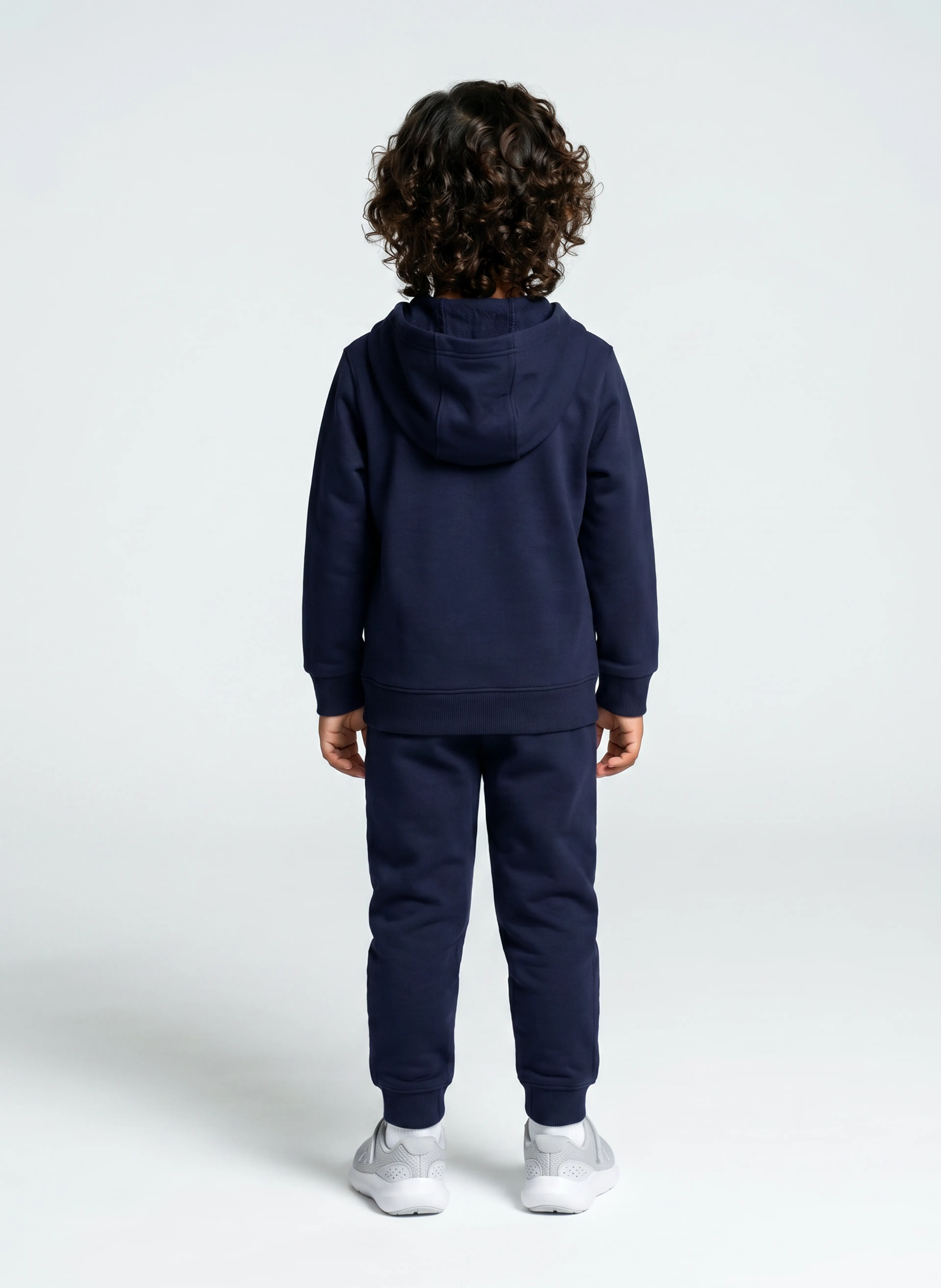 Chlapčenský set Under Armour UA BRANDED LOGO FZ SET-NVY - 003