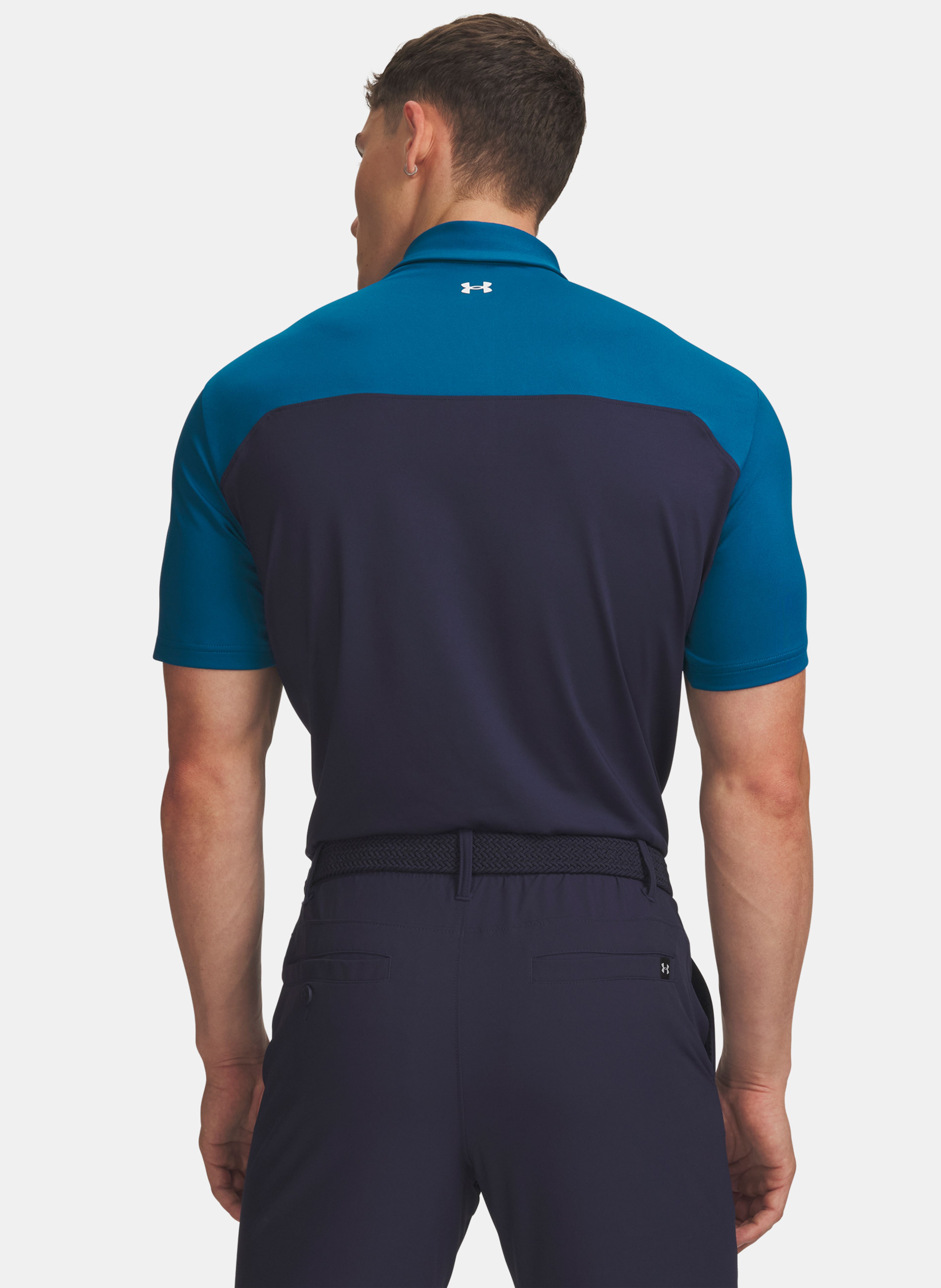 Férfi póló Under Armour UA T2G Colorblock Polo - 002