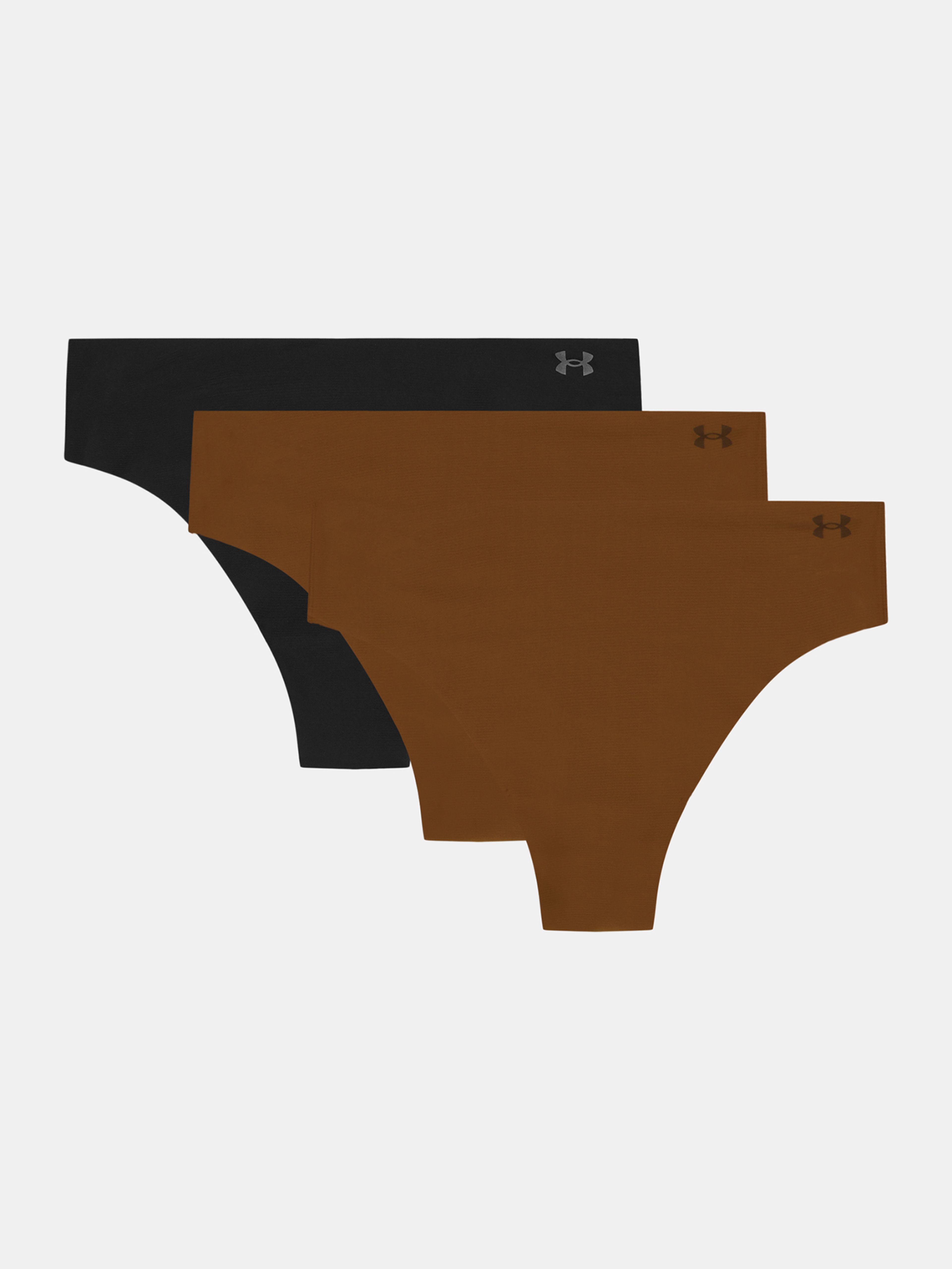 Női tanga Under Armour Ua Pure Stretch No Show Thong -Solid - 3pk