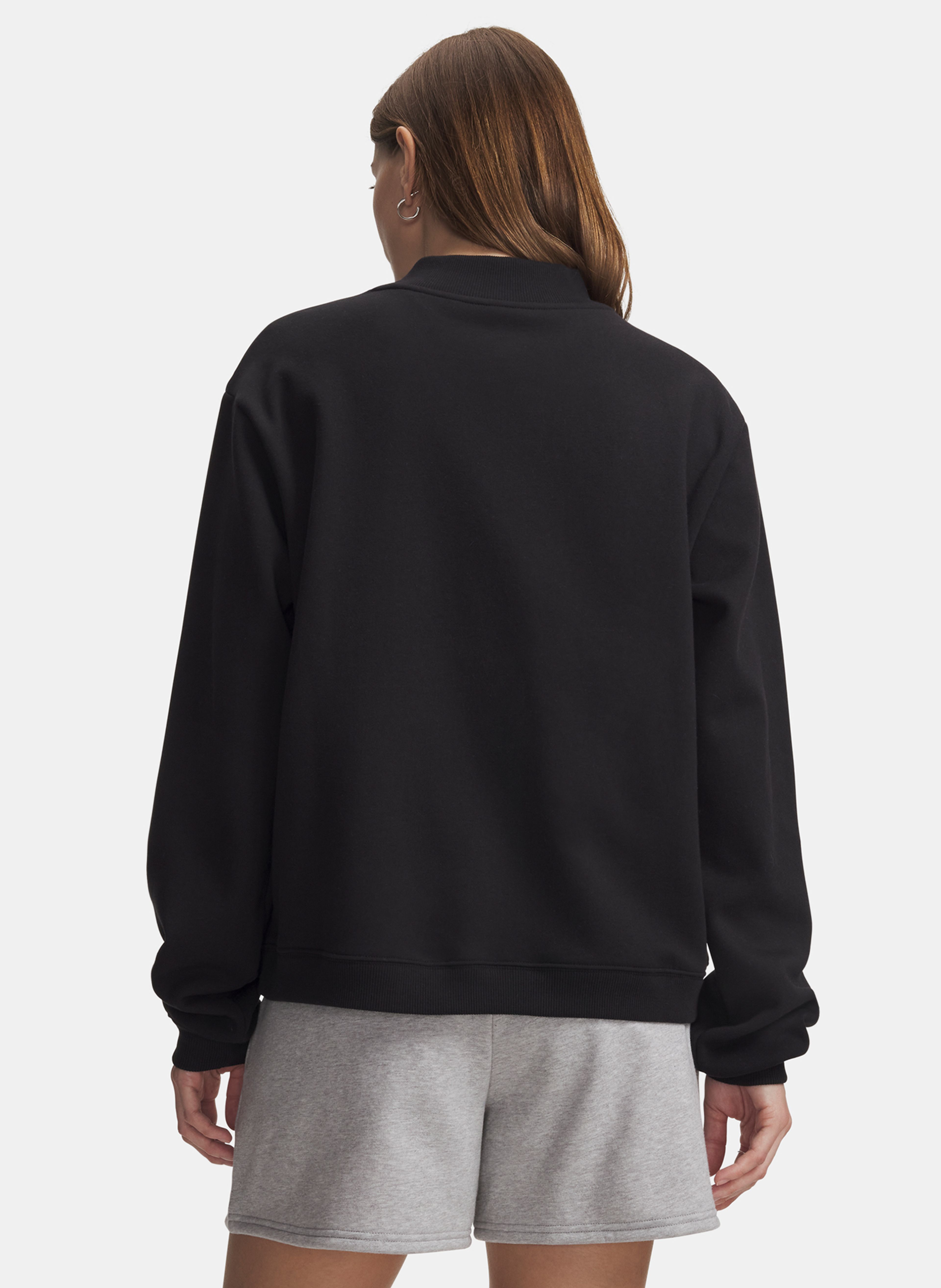 Női felső Under Armour Icon Fleece WM Mock NK - 002